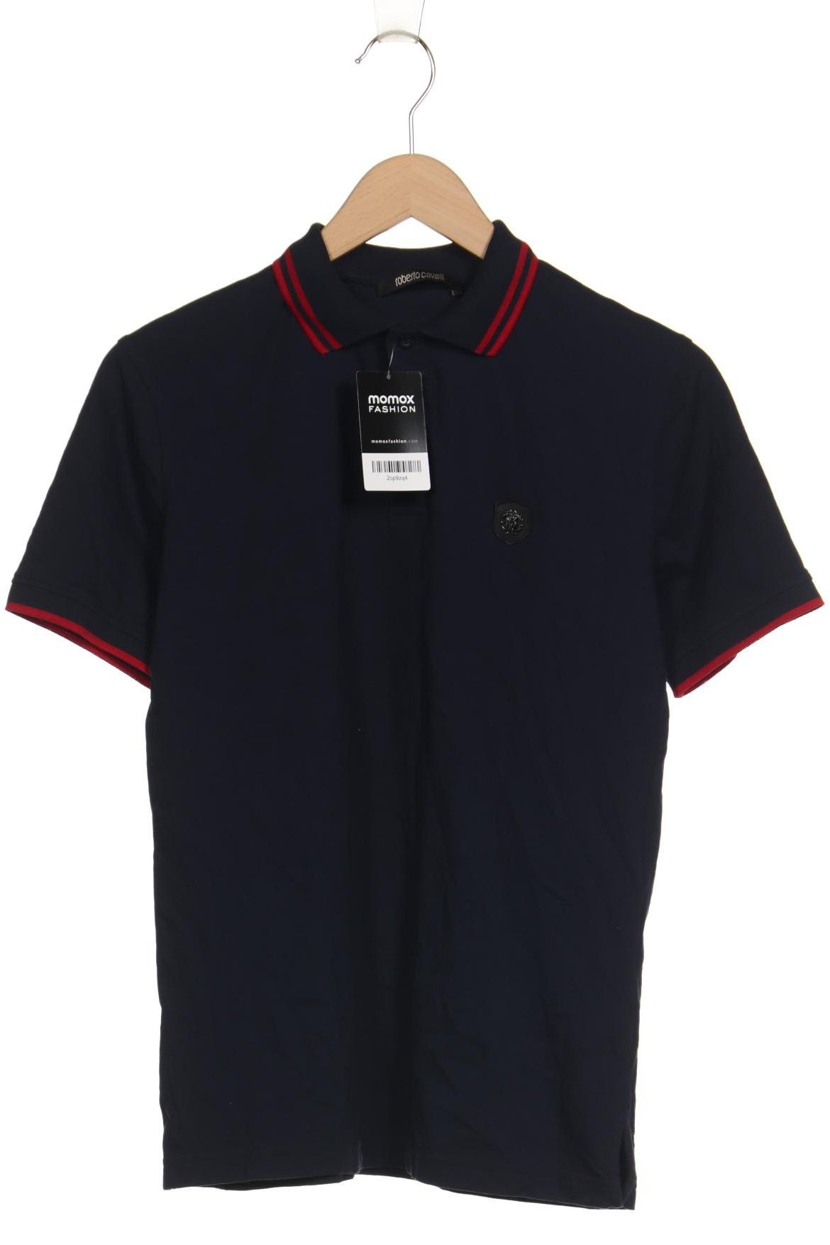 

Roberto Cavalli Herren Poloshirt, marineblau, Gr. 48
