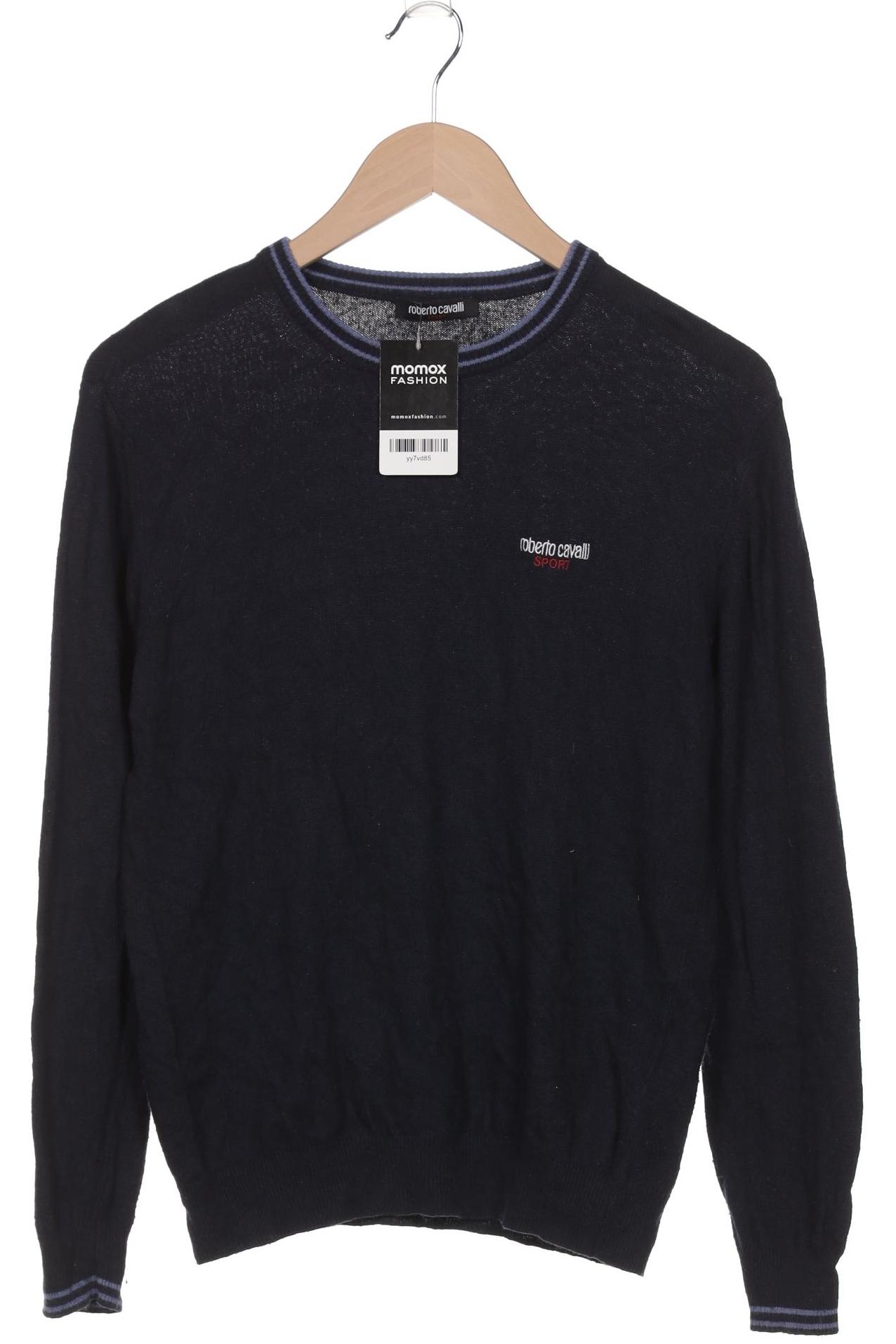 

Roberto Cavalli Herren Pullover, marineblau, Gr. 46