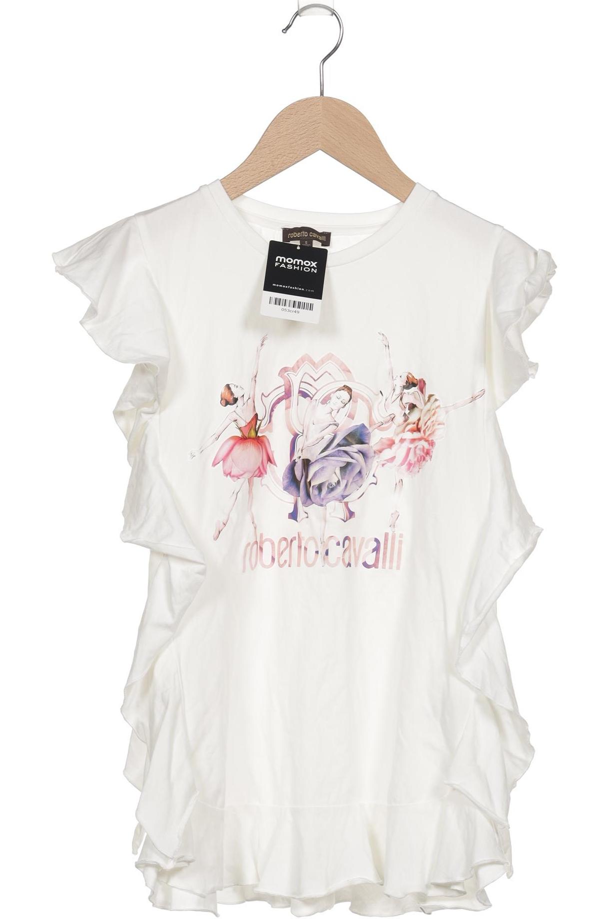 

Roberto Cavalli Damen T-Shirt, weiß, Gr. 164