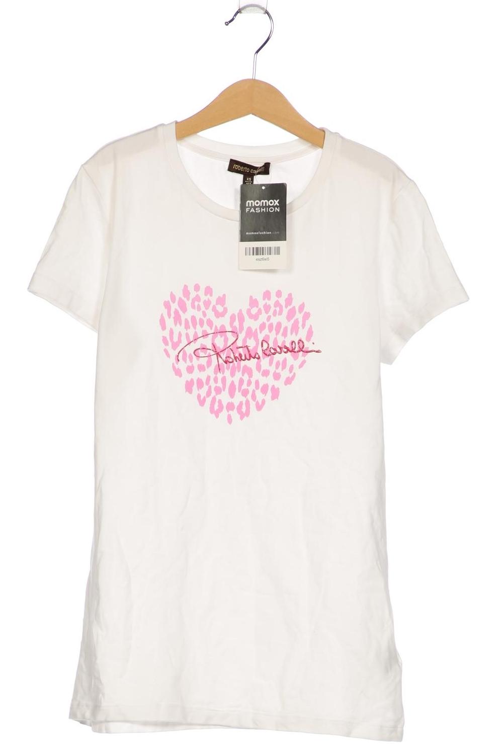 

Roberto Cavalli Damen T-Shirt, weiß, Gr. 158