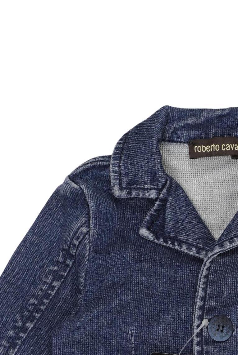 Thumbnail - Roberto Cavalli Mädchen Jacke, blau, Gr. 68