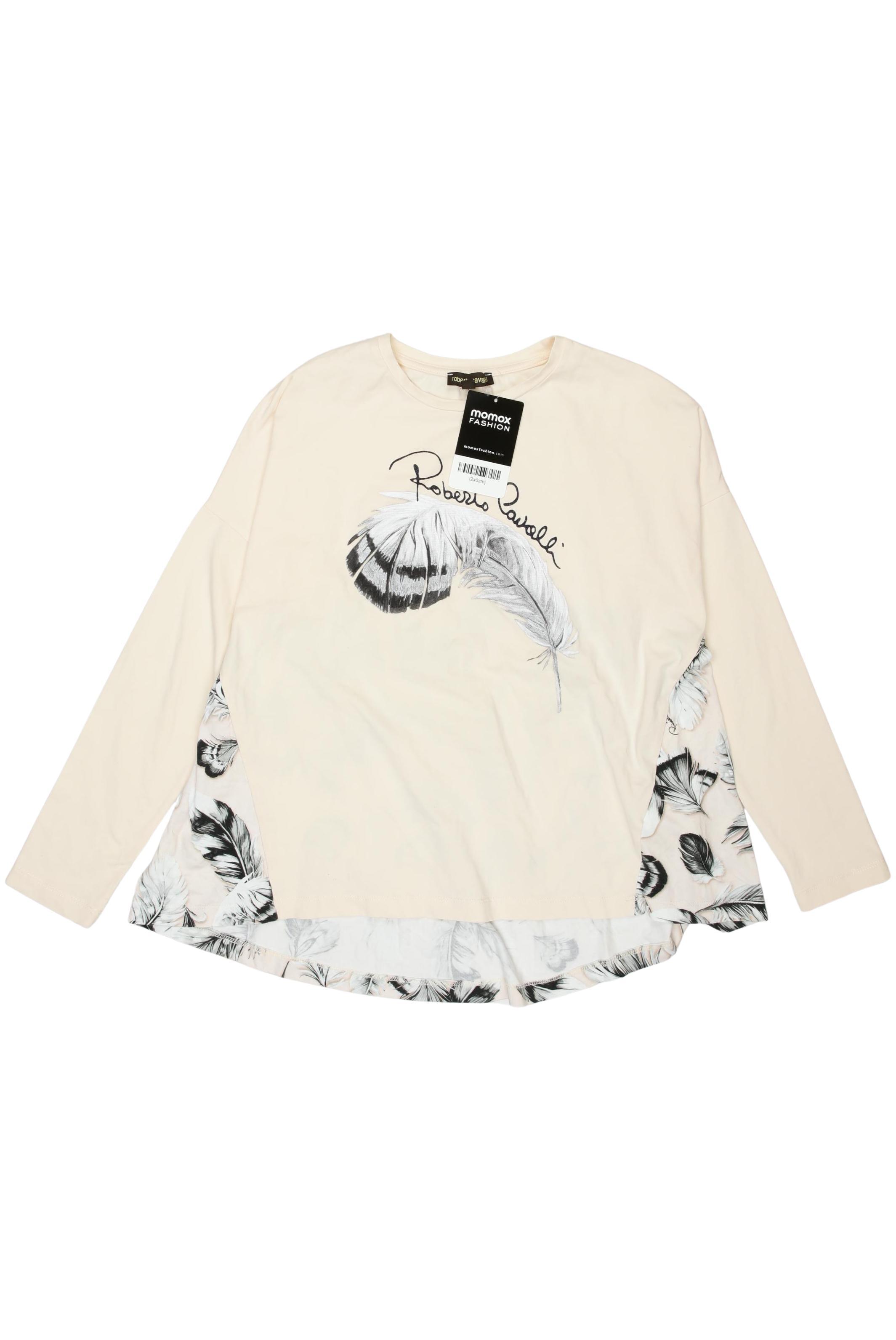 

Roberto Cavalli Damen Langarmshirt, cremeweiß, Gr. 146