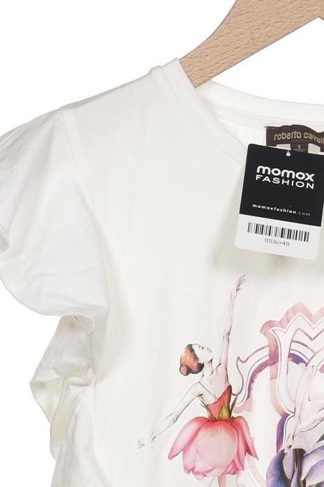 Thumbnail - Roberto Cavalli Mädchen T-Shirt, weiß, Gr. 164