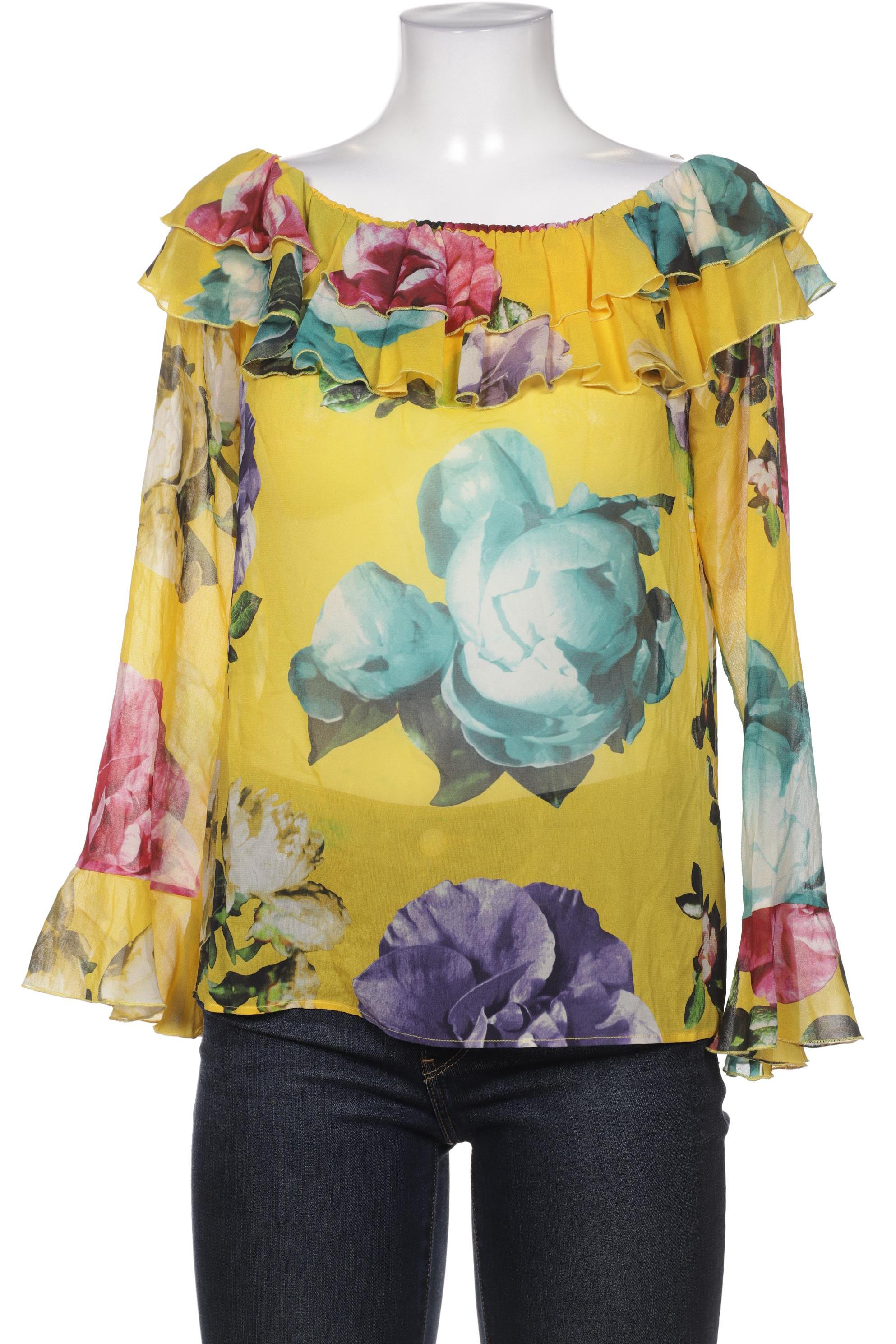 

roccobarocco Damen Bluse, gelb, Gr. 38