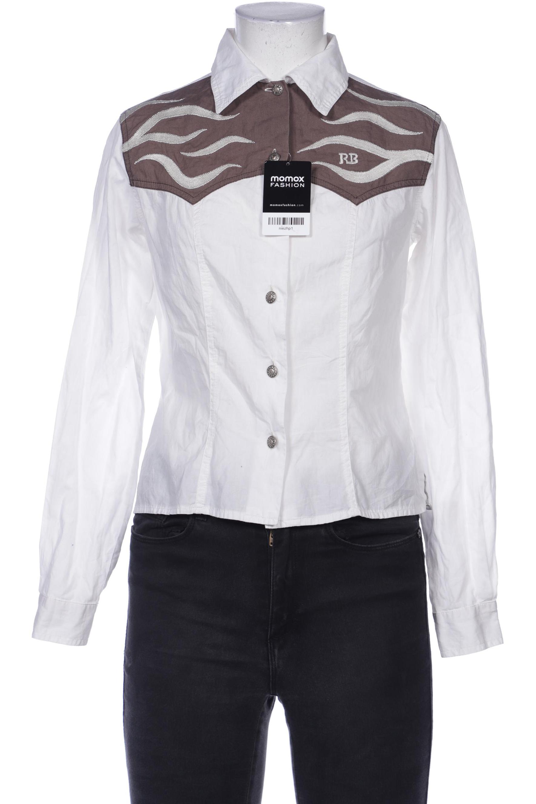 

roccobarocco Damen Bluse, weiß, Gr. 40