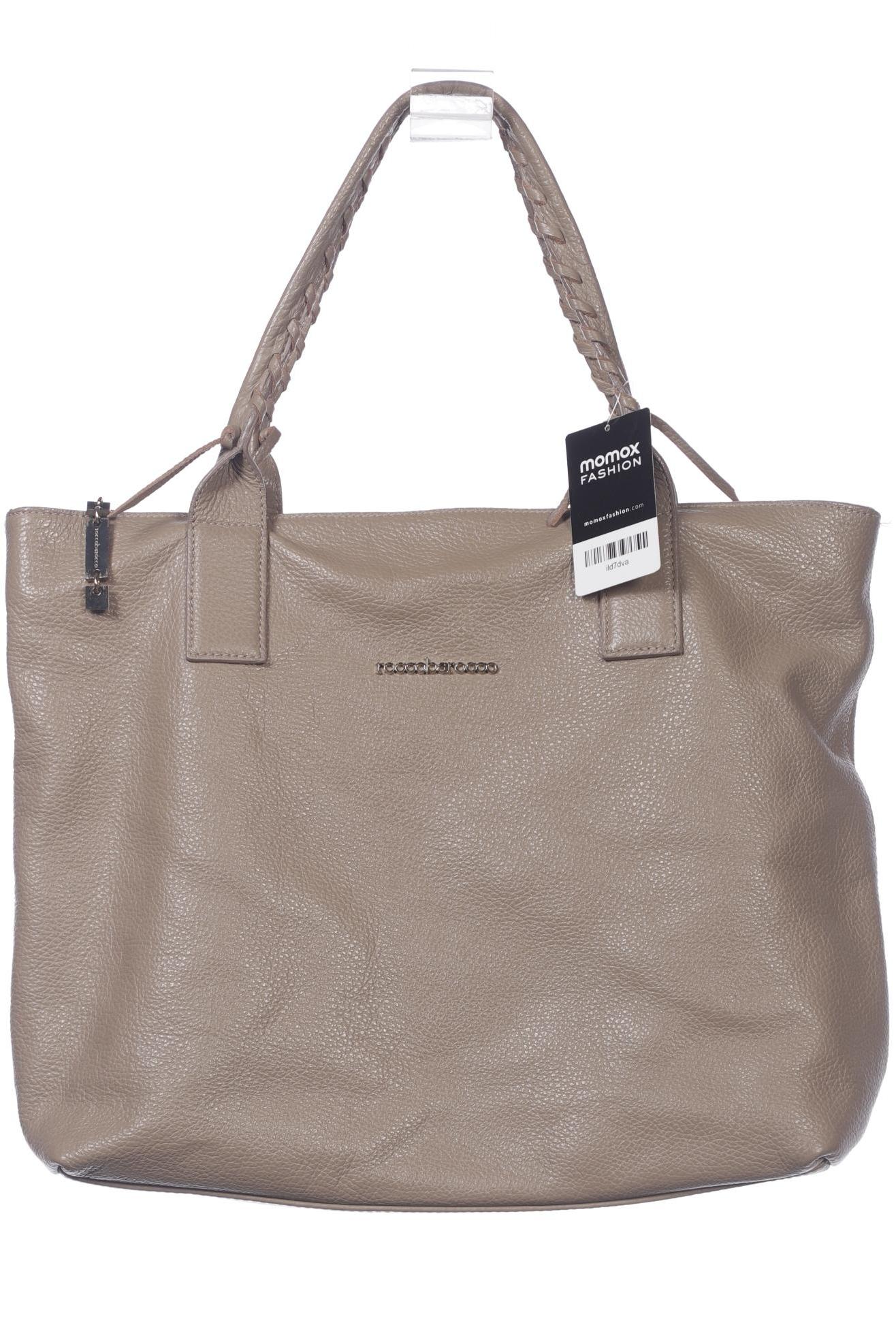 

roccobarocco Damen Handtasche, beige, Gr.