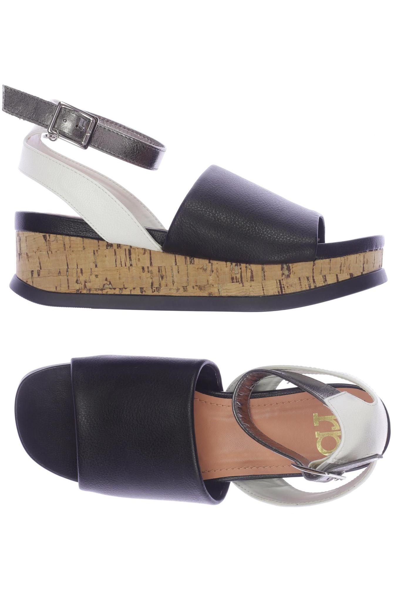 

roccobarocco Damen Sandale, schwarz