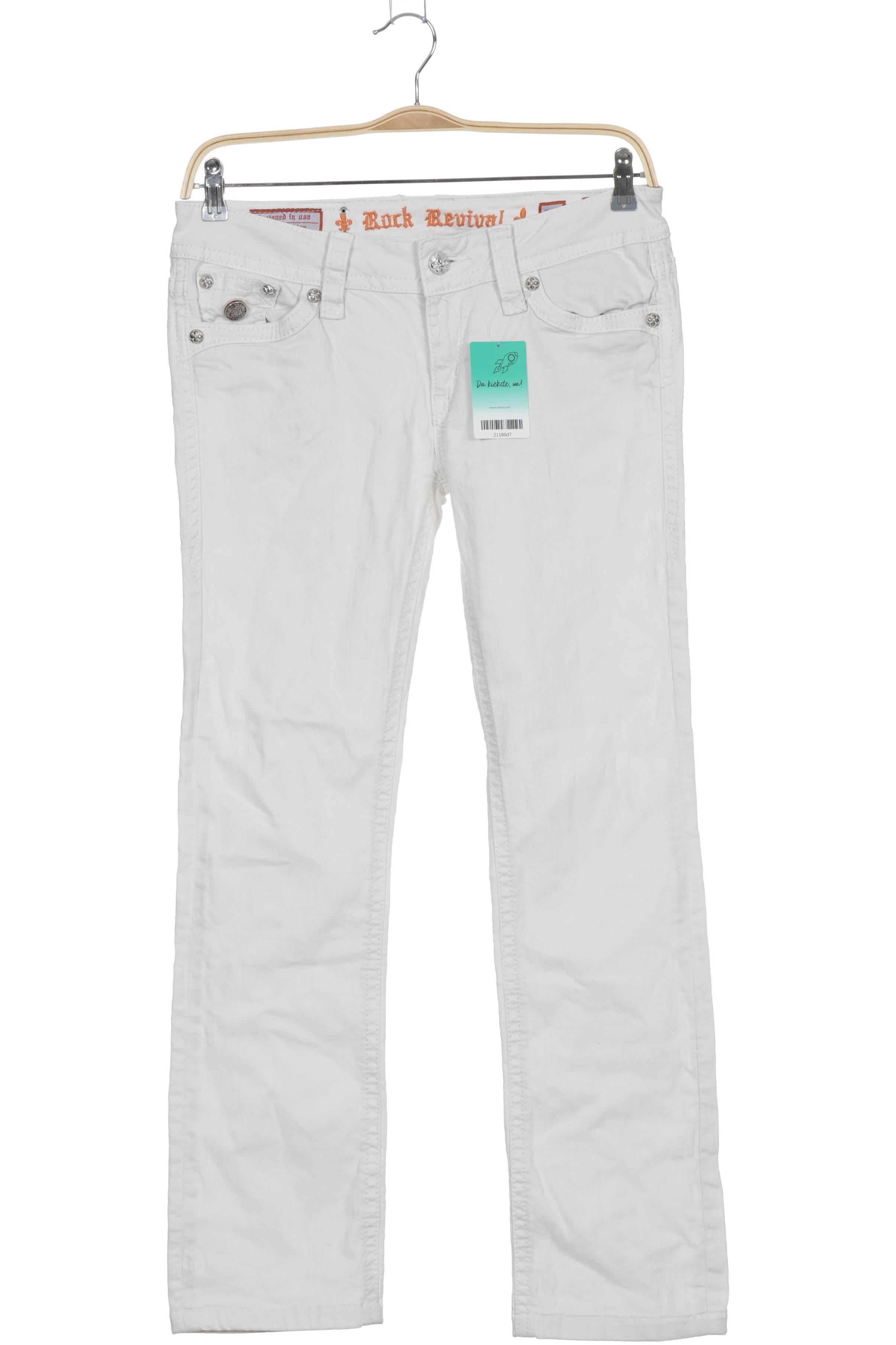 

Rock Revival Damen Jeans, beige, Gr. 30