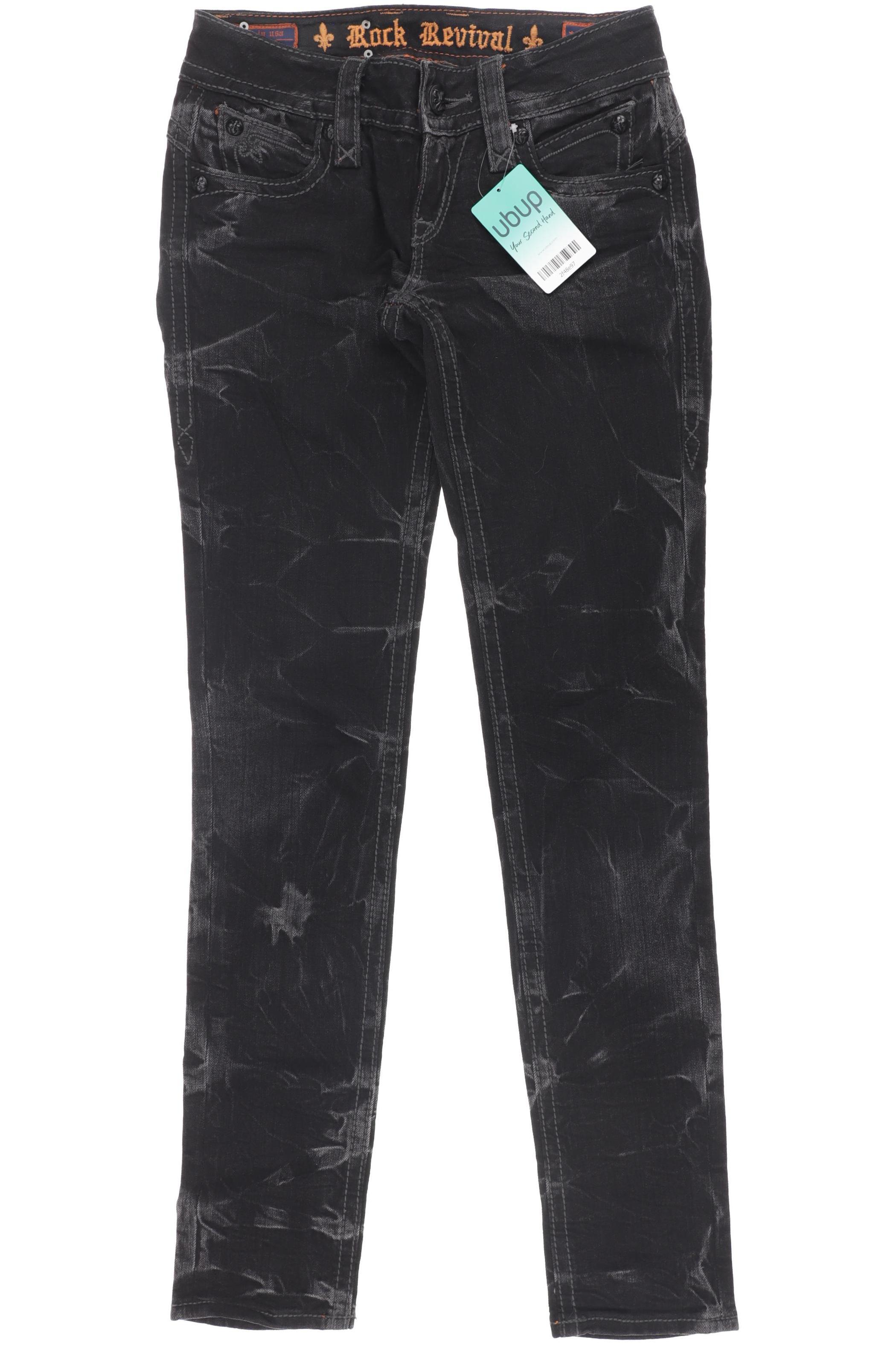 

Rock Revival Damen Jeans, schwarz, Gr. 25