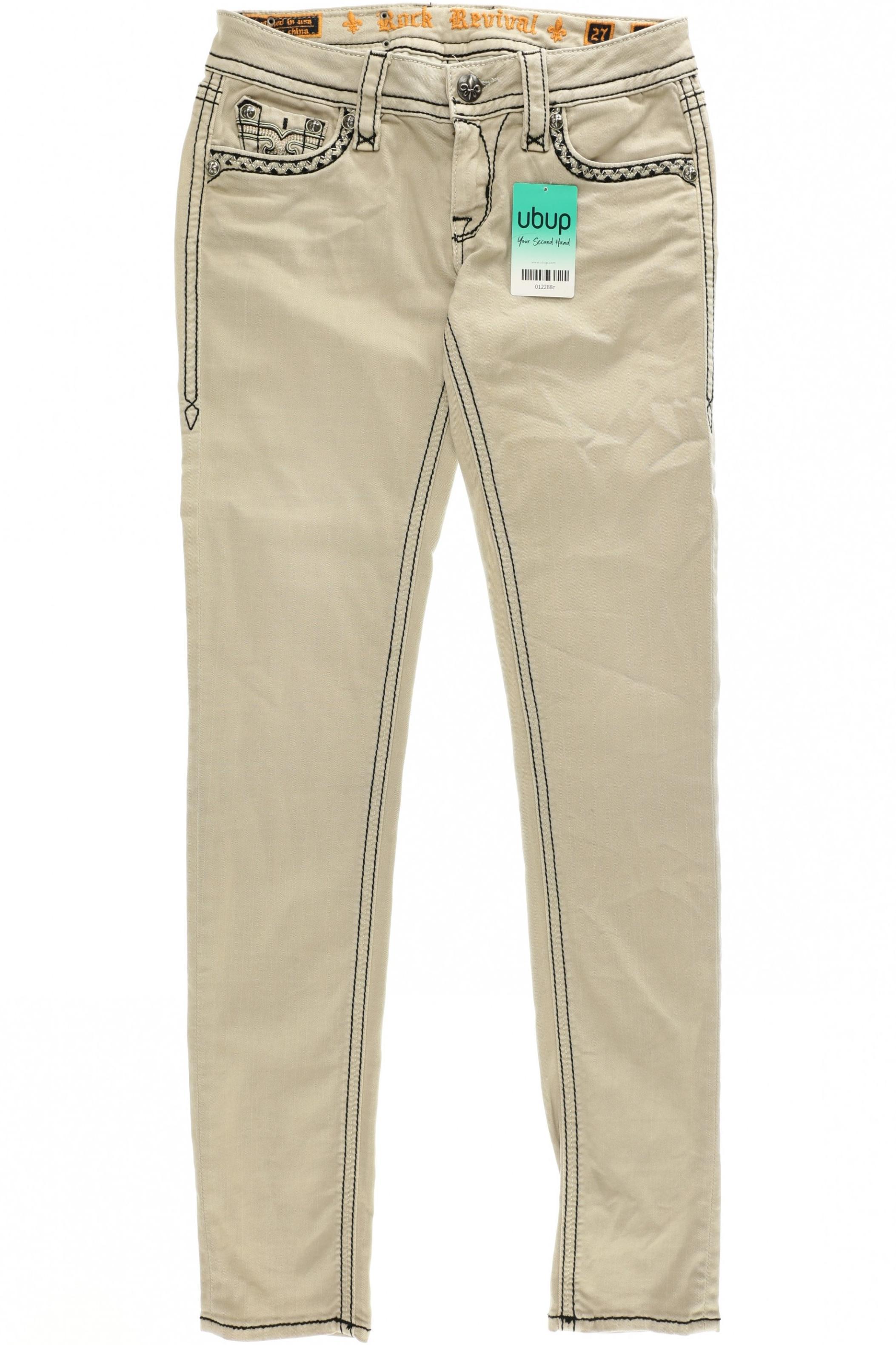 

Rock Revival Damen Jeans, beige, Gr. 27
