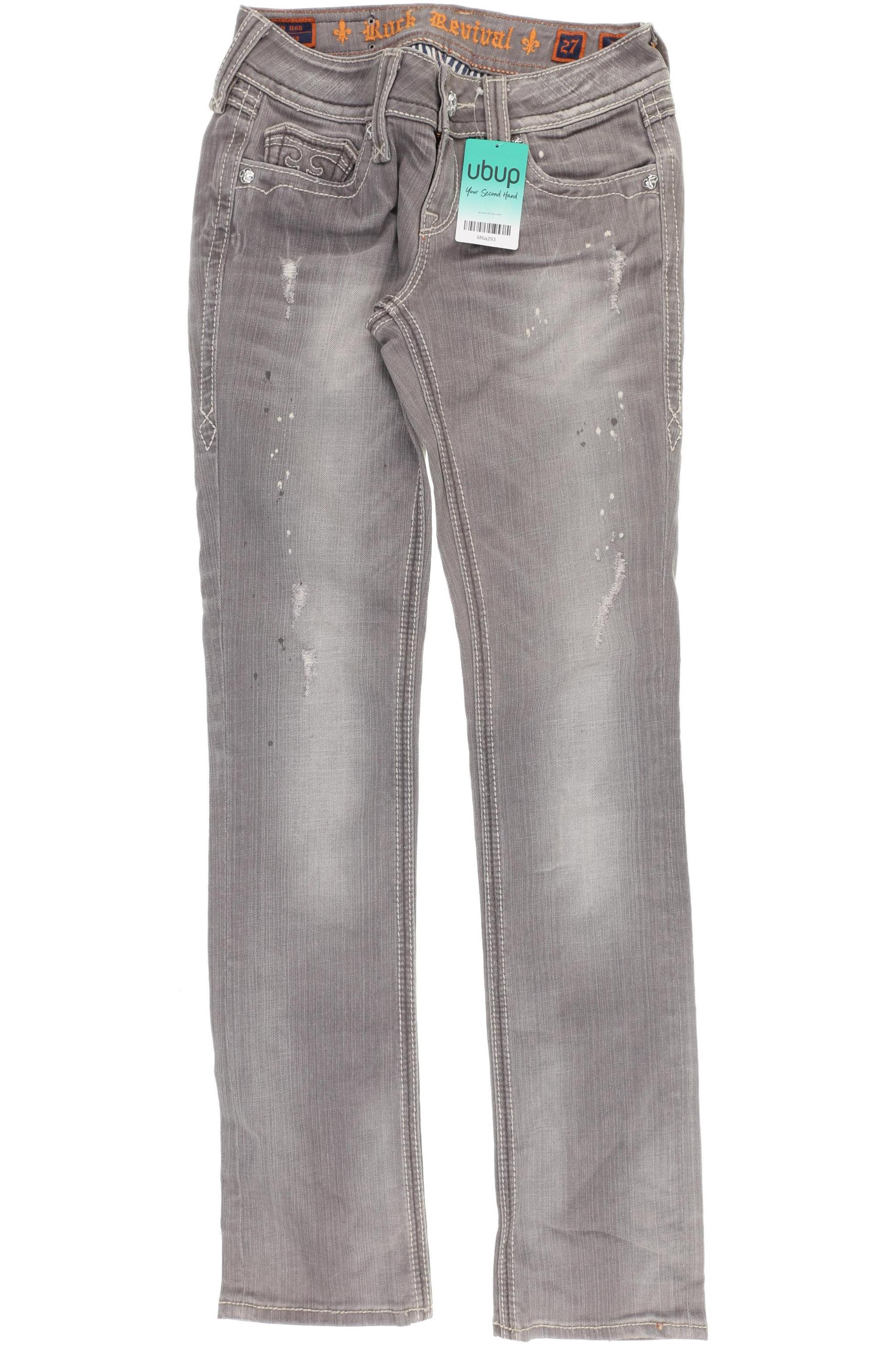 

Rock Revival Damen Jeans, grau, Gr. 27