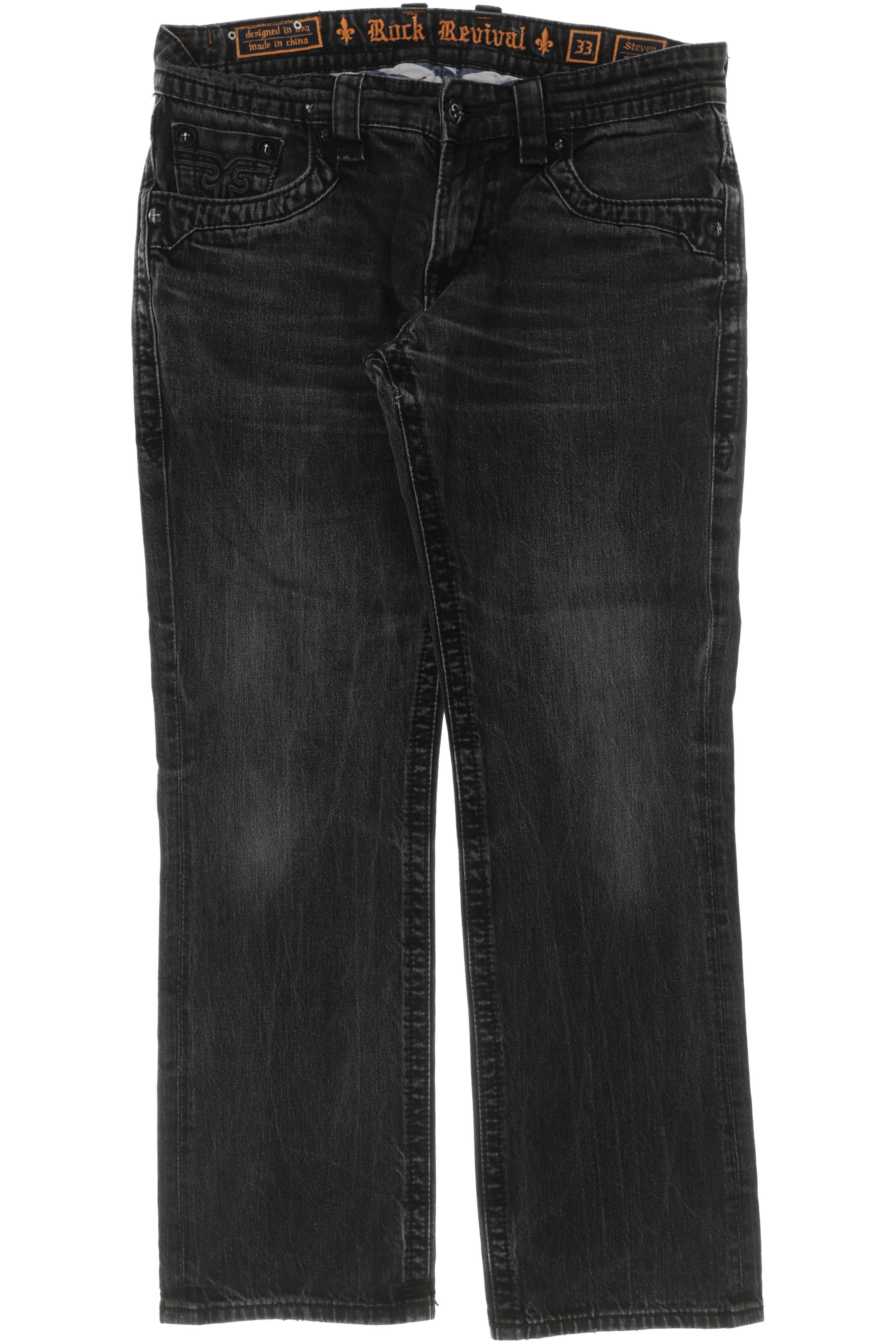

Rock Revival Herren Jeans, grau, Gr. 33