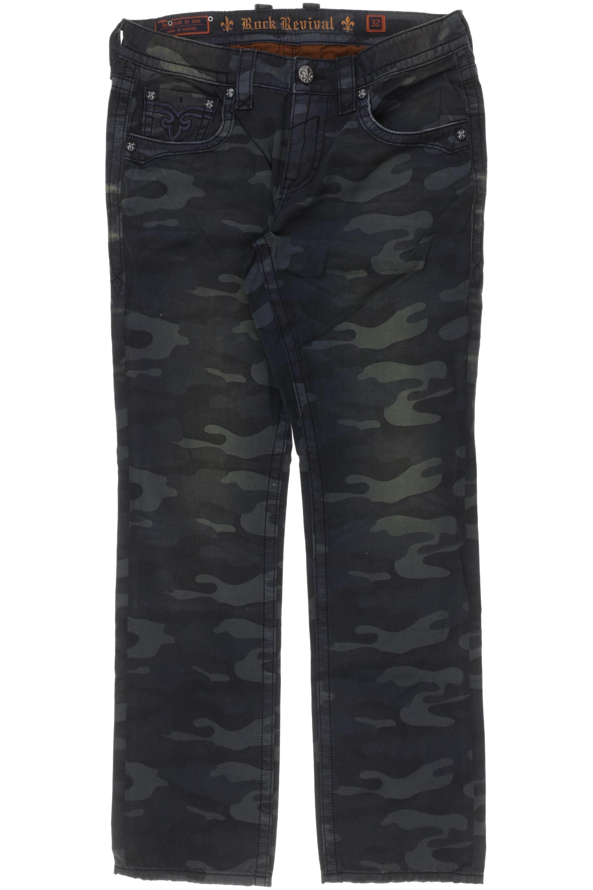 Thumbnail - Rock Revival Herren Jeans, grün, Gr. 32