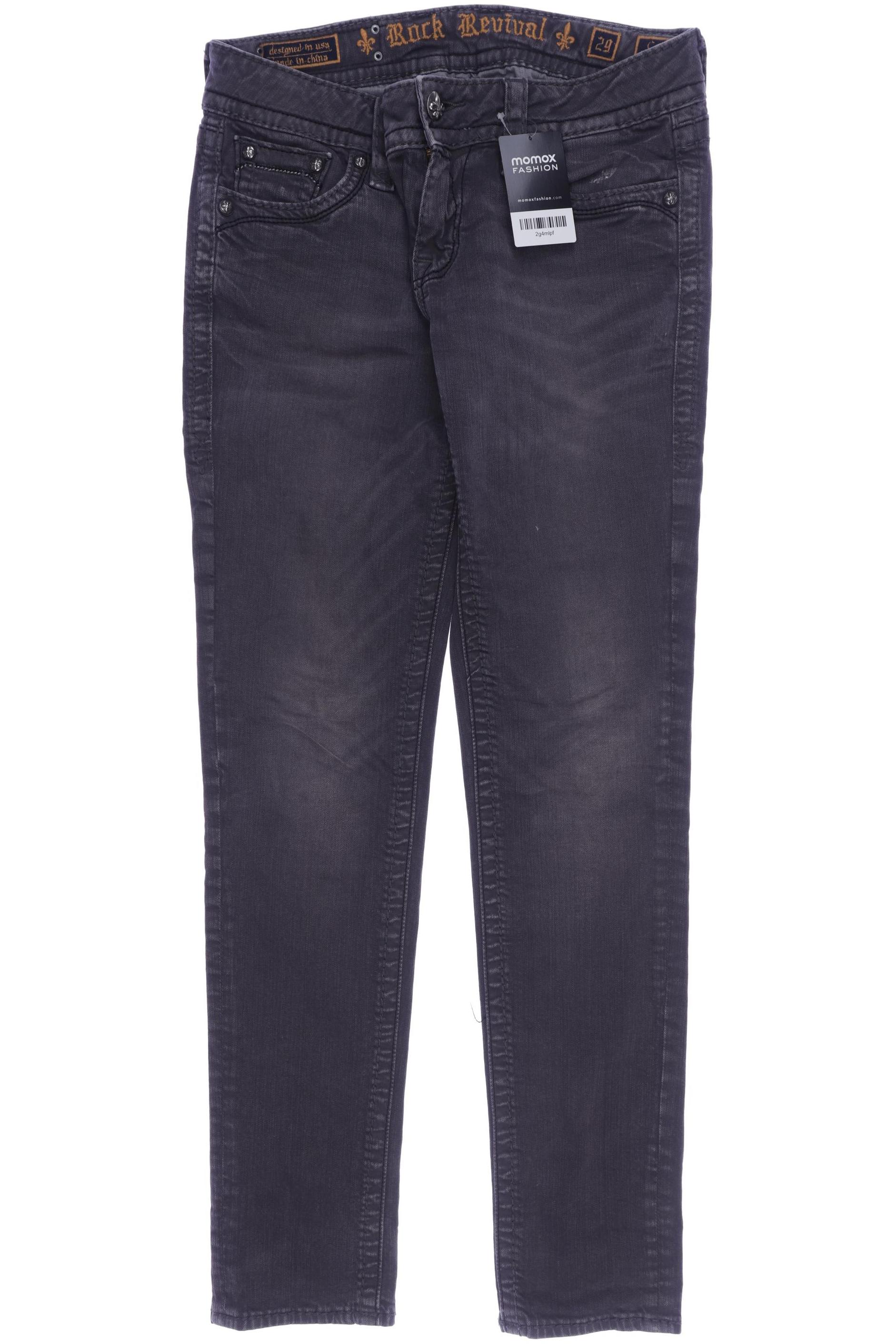 

Rock Revival Damen Jeans, grau, Gr. 29