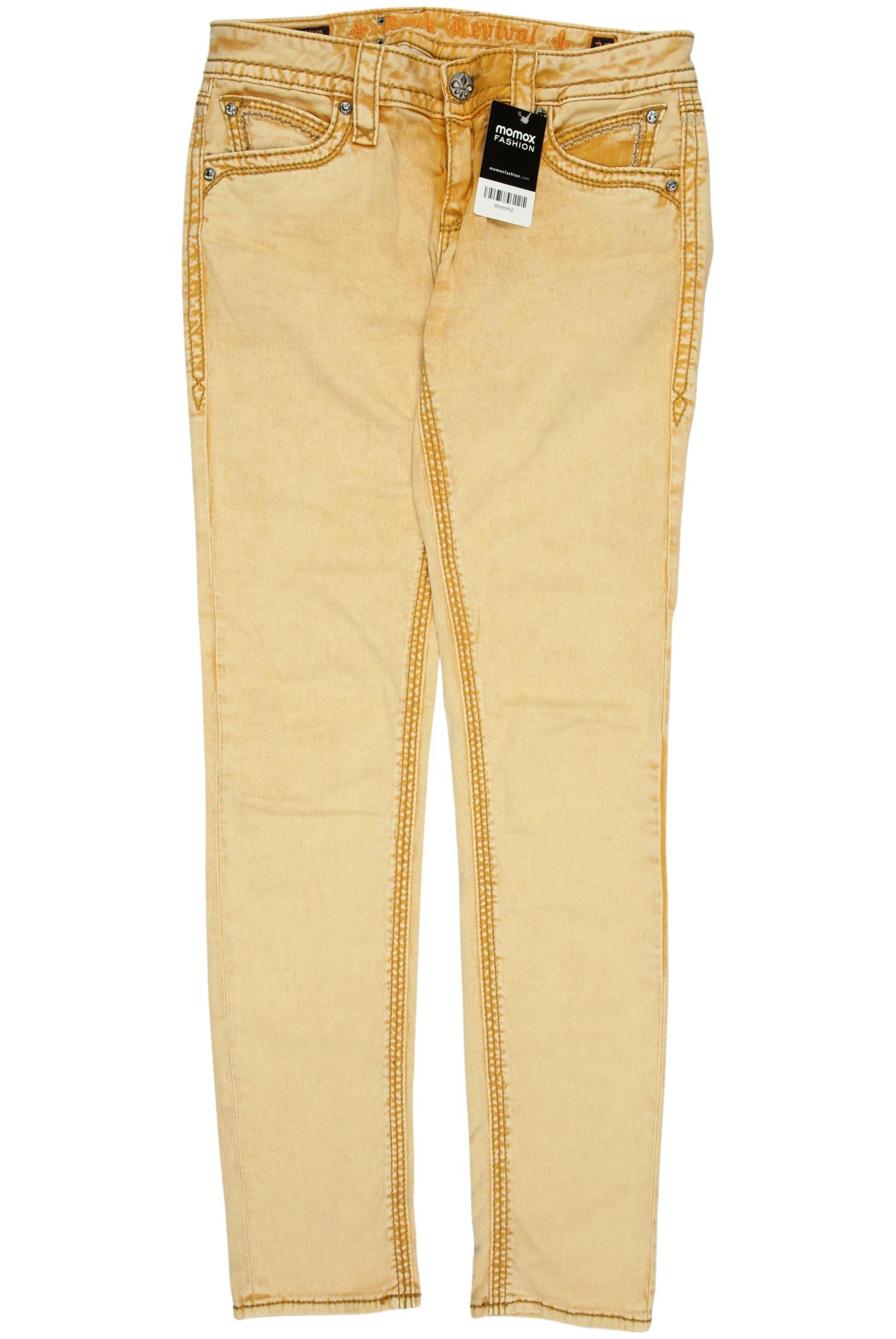 

Rock Revival Damen Jeans, orange, Gr. 28