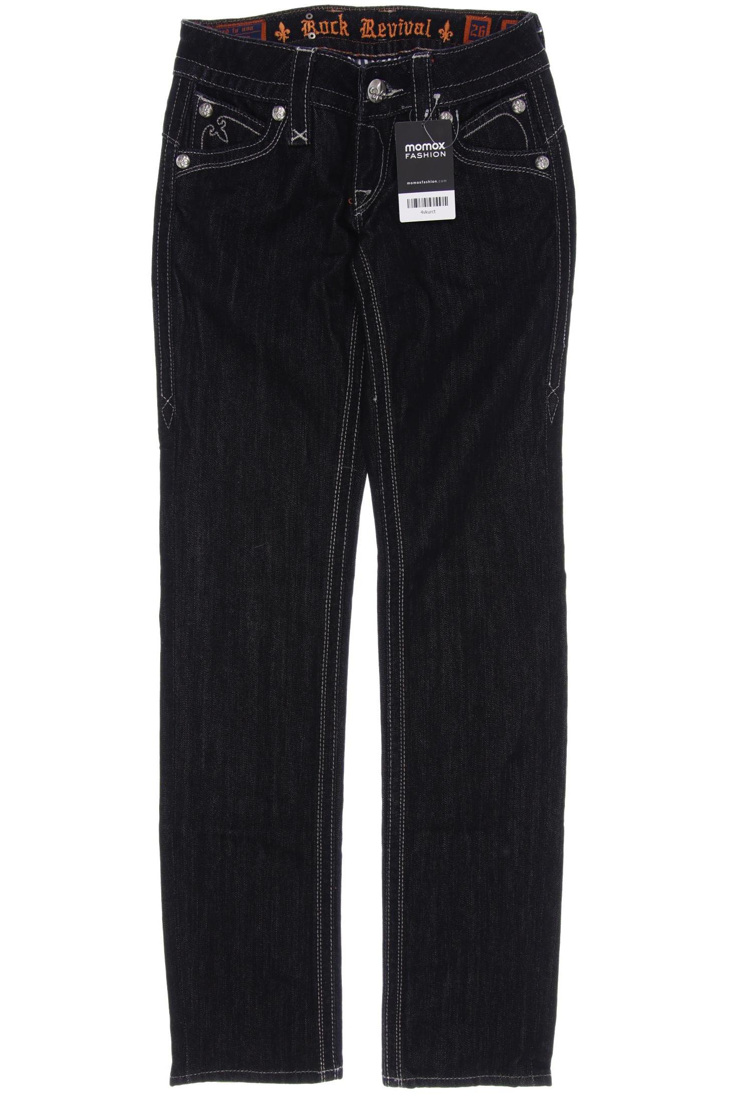 

Rock Revival Damen Jeans, schwarz, Gr. 26
