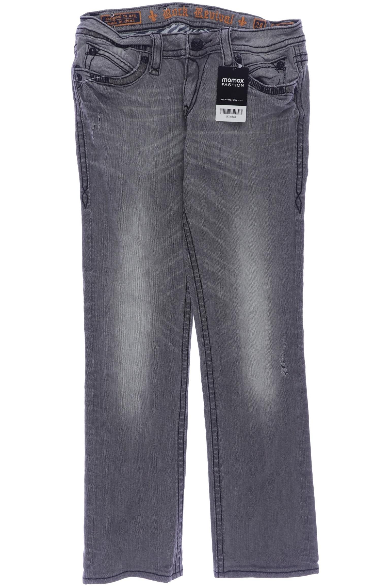 

Rock Revival Damen Jeans, grau, Gr. 29