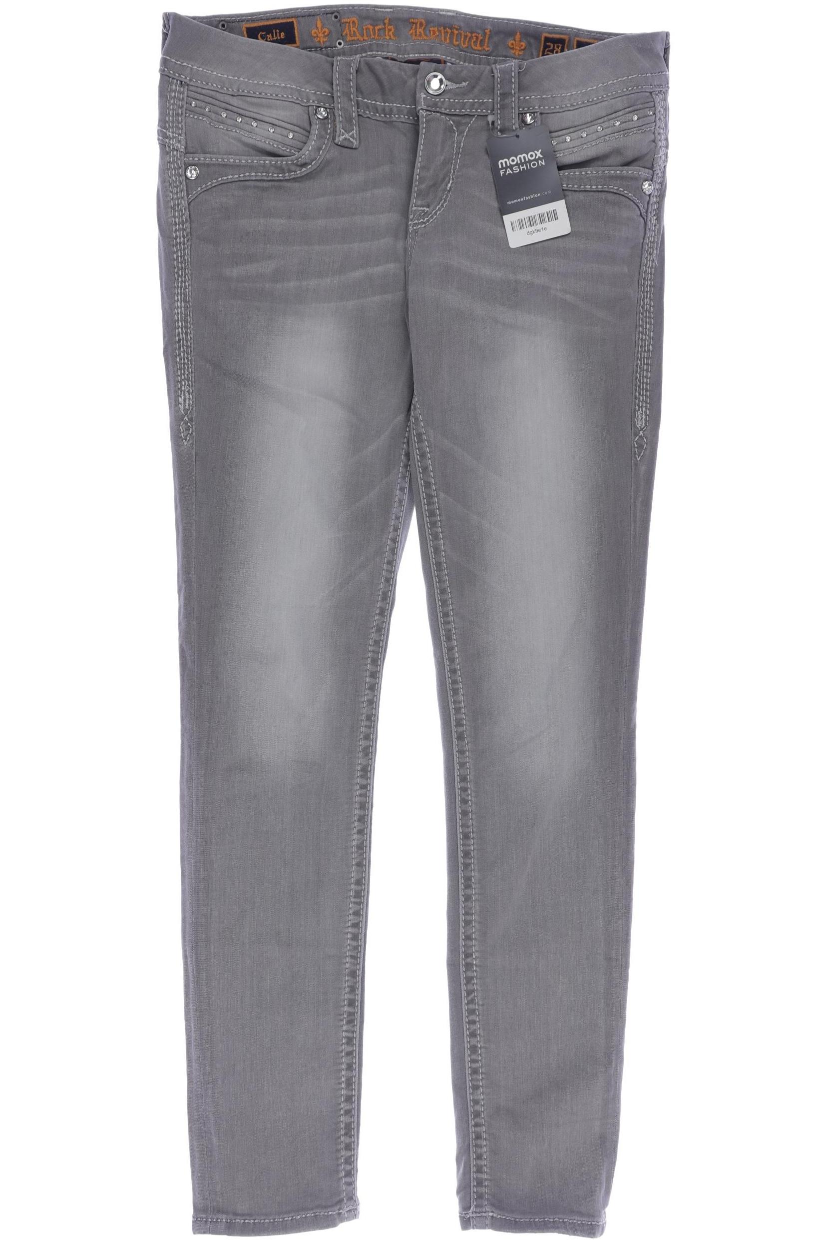 

Rock Revival Damen Jeans, grau, Gr. 38