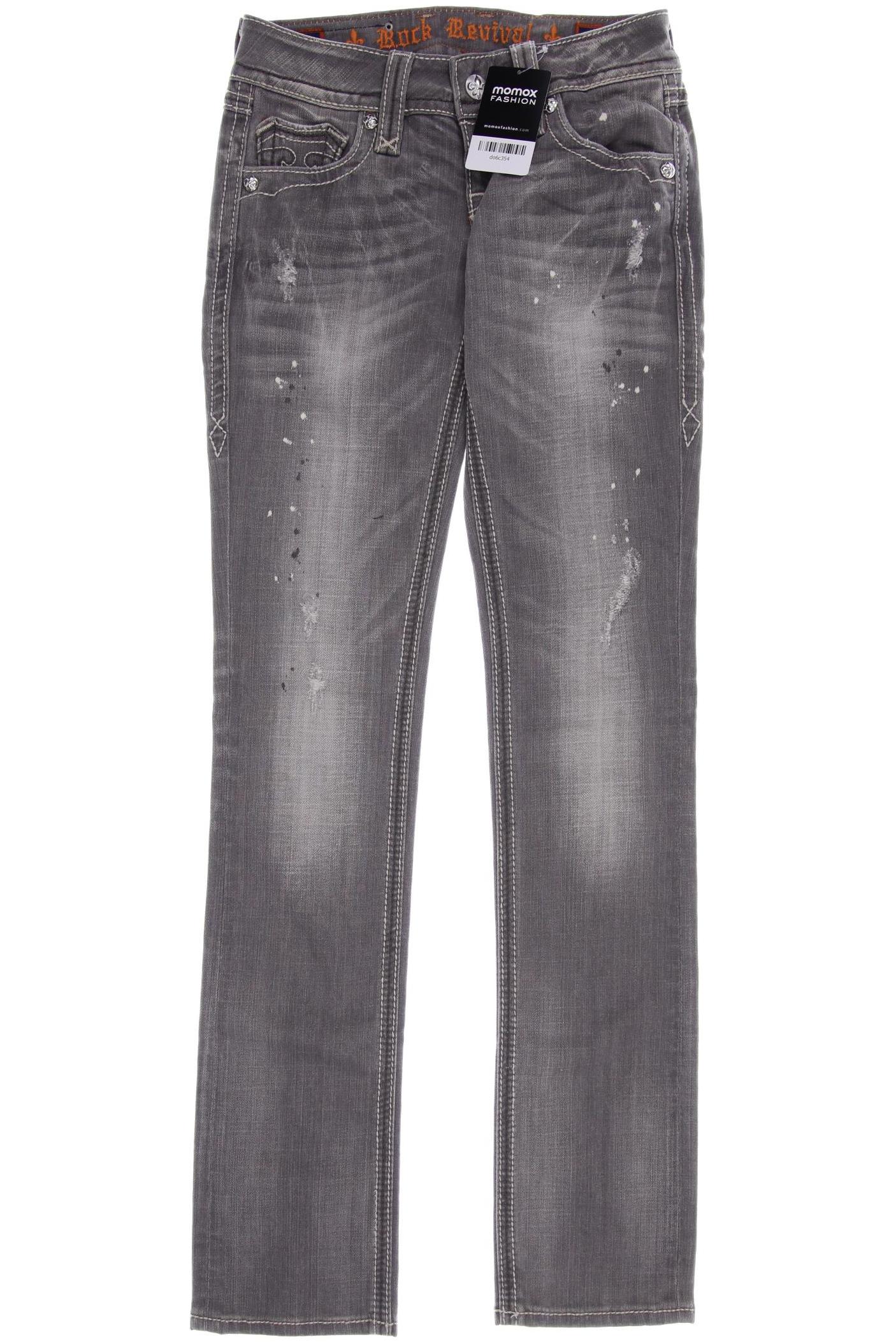 

Rock Revival Damen Jeans, grau, Gr. 34
