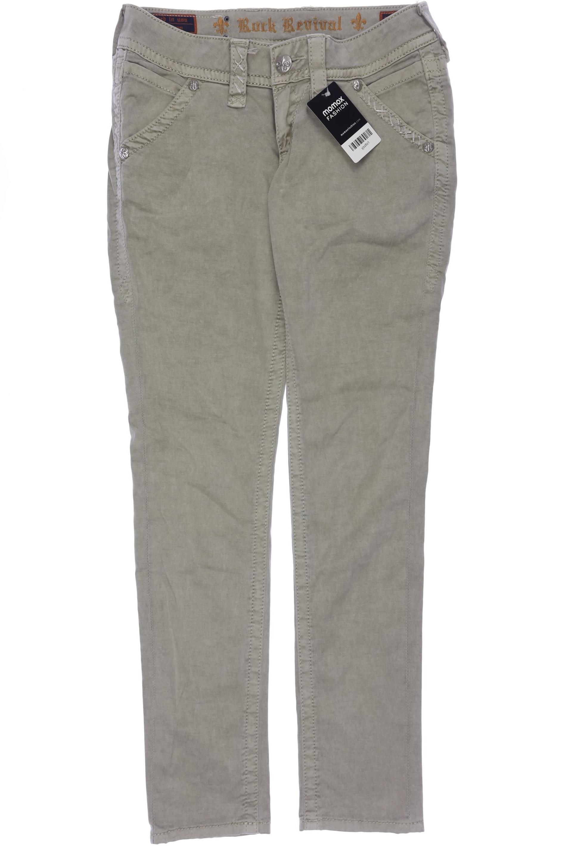 

Rock Revival Damen Jeans, hellgrün, Gr. 26