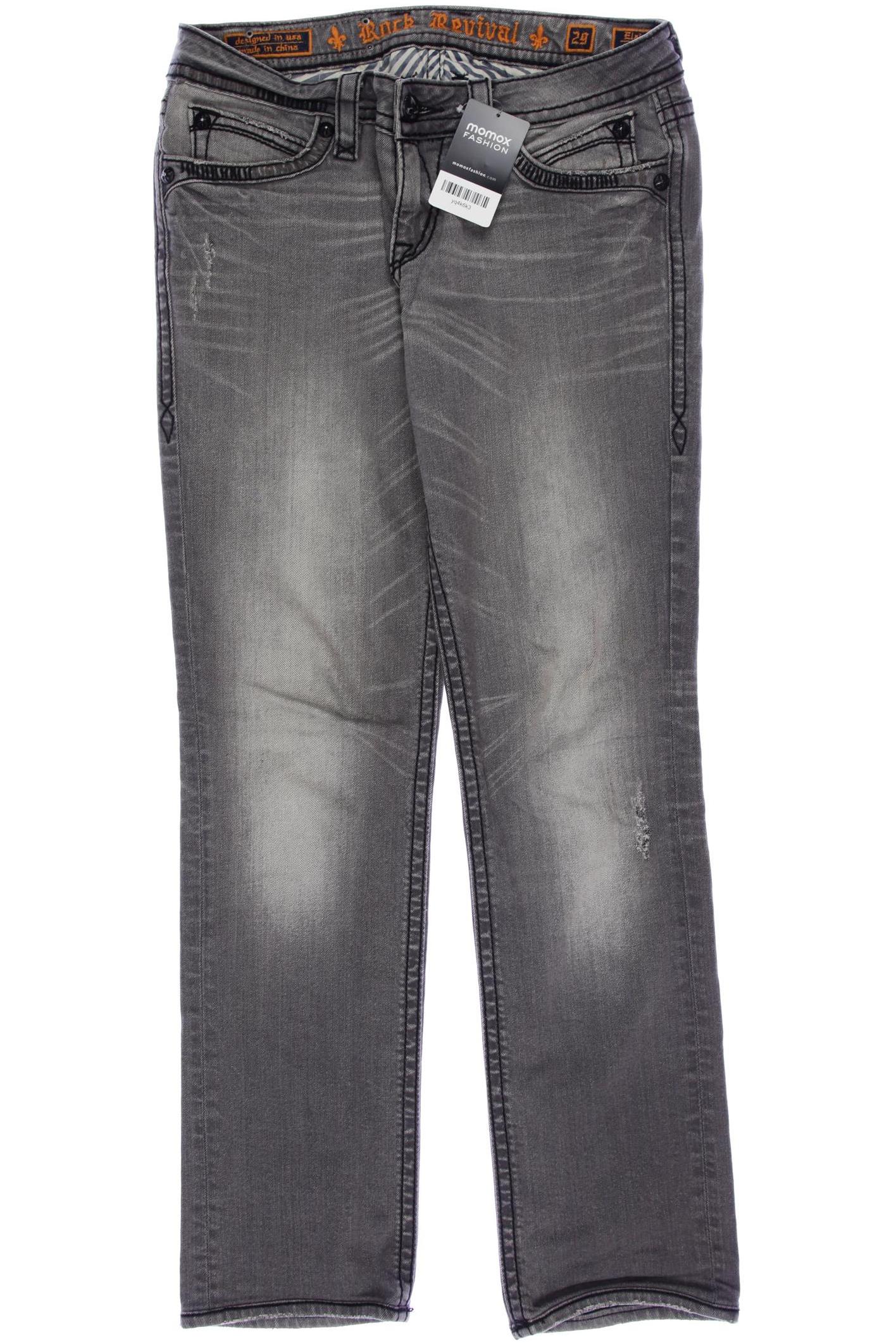 

Rock Revival Damen Jeans, grau, Gr. 29