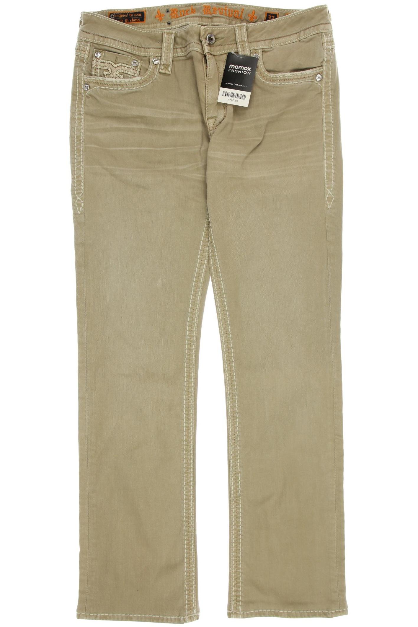 

Rock Revival Damen Jeans, beige