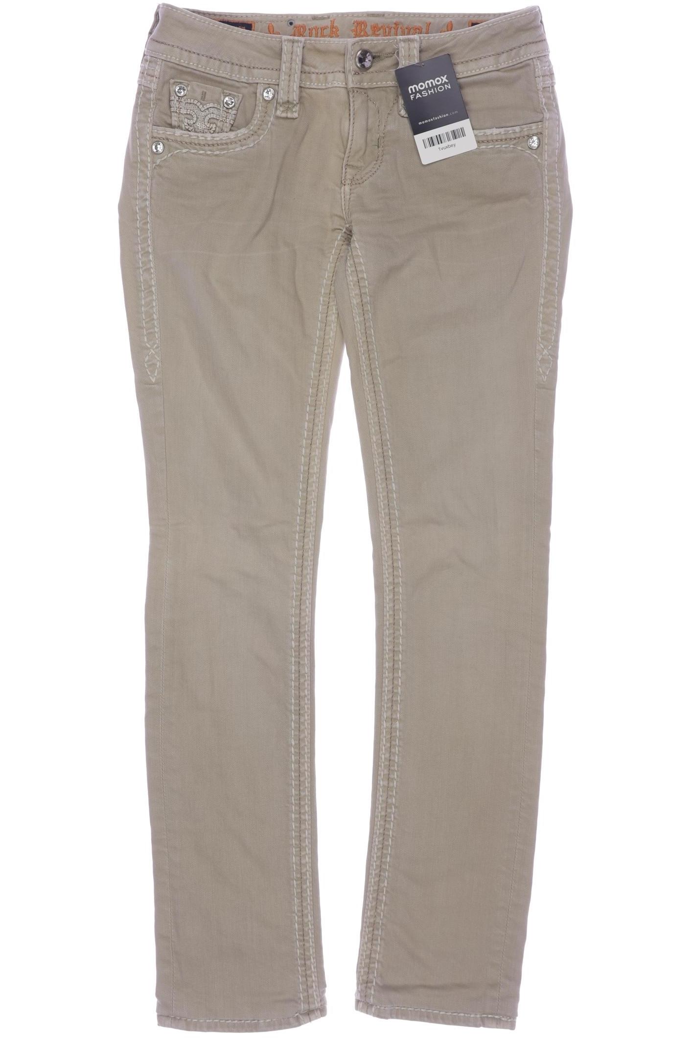 

Rock Revival Damen Jeans, beige, Gr. 24