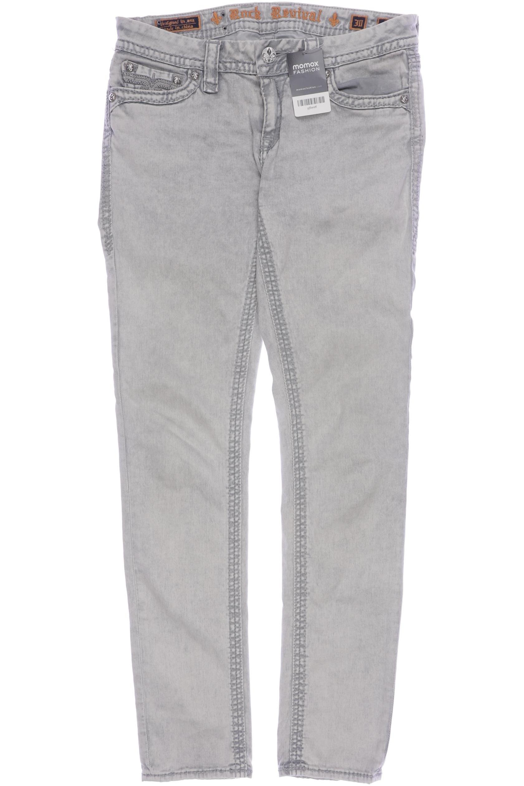 

Rock Revival Damen Jeans, grau, Gr. 30