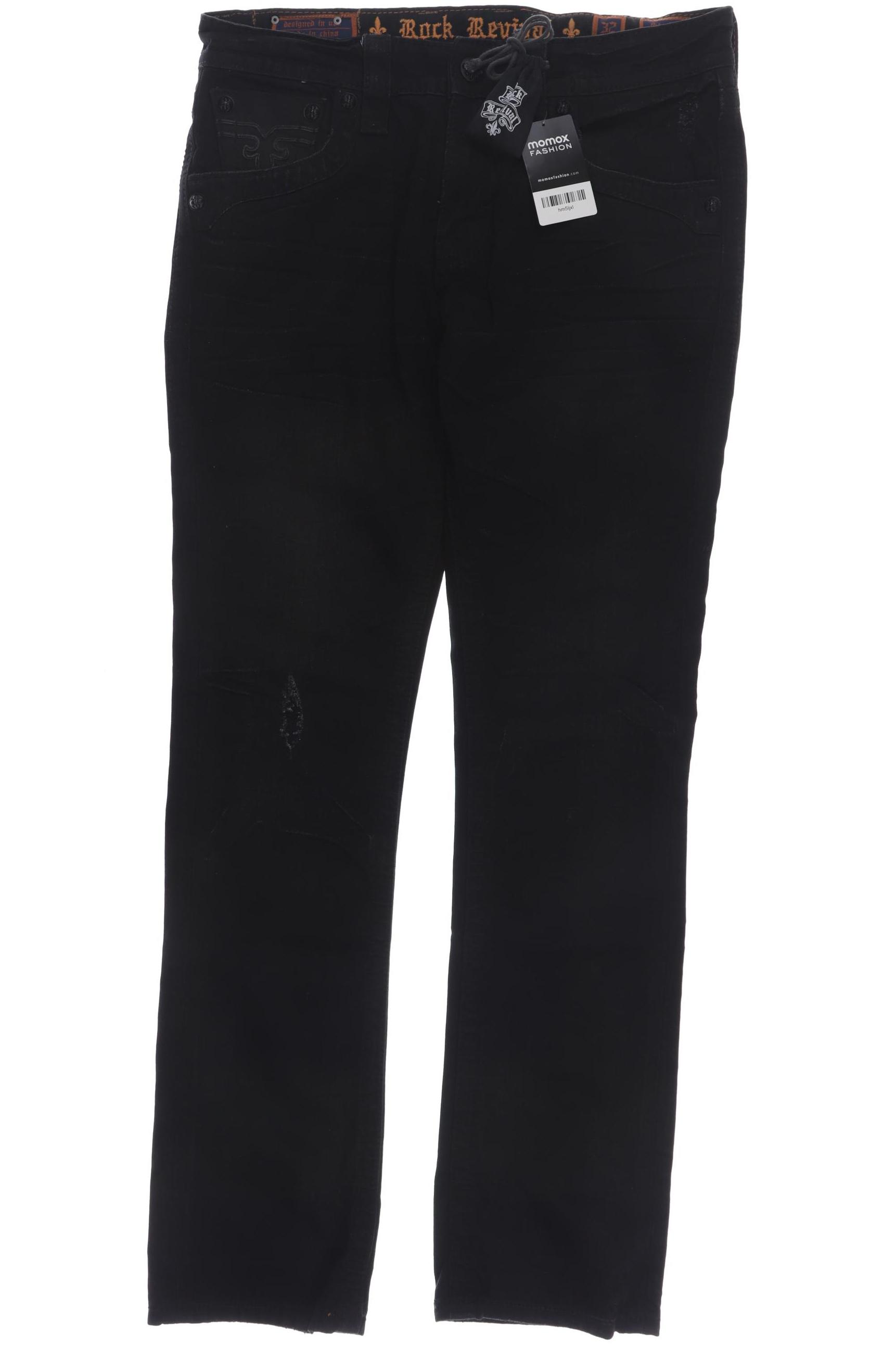 

Rock Revival Herren Jeans, schwarz
