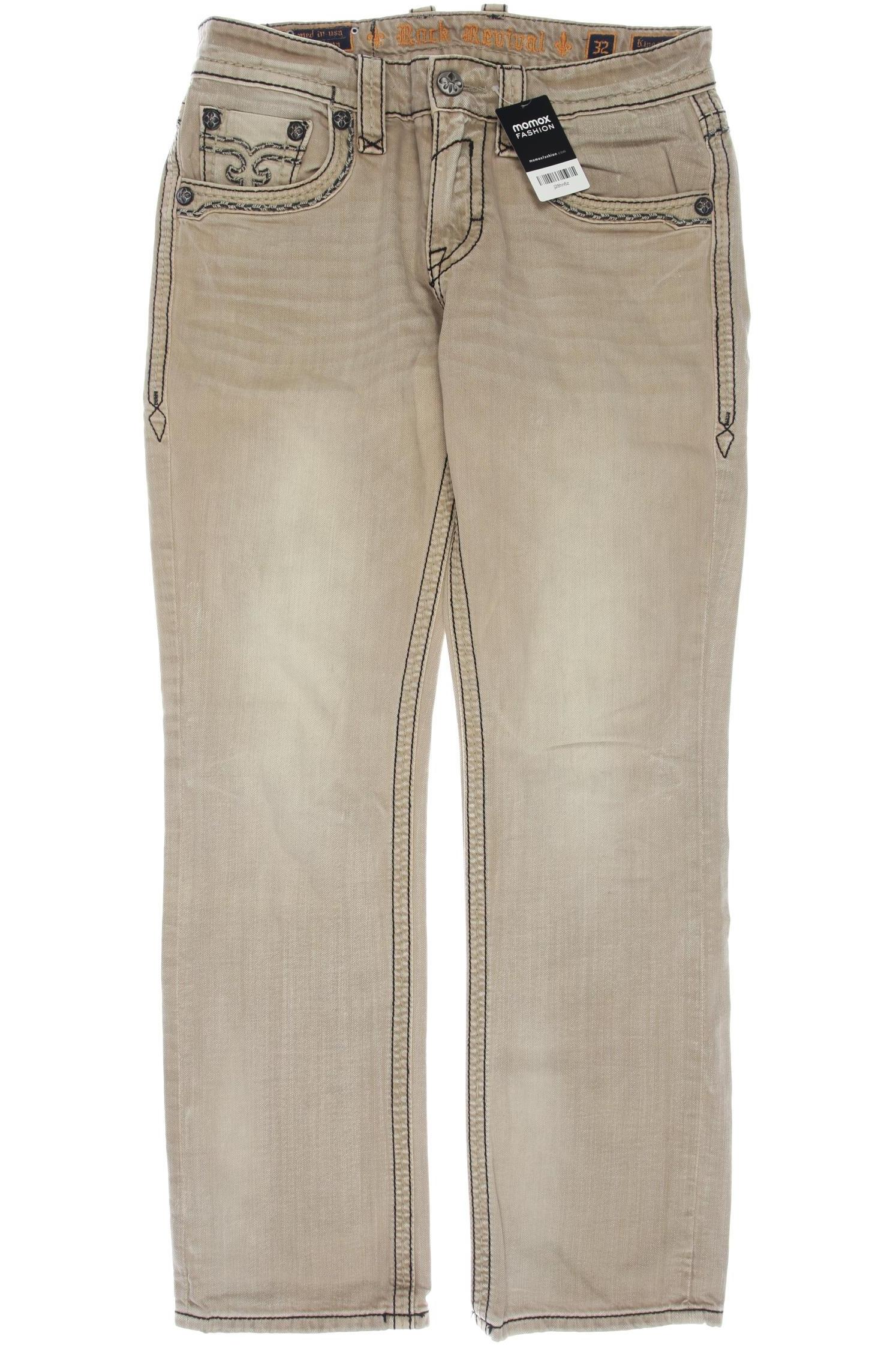 

Rock Revival Herren Jeans, beige, Gr. 32