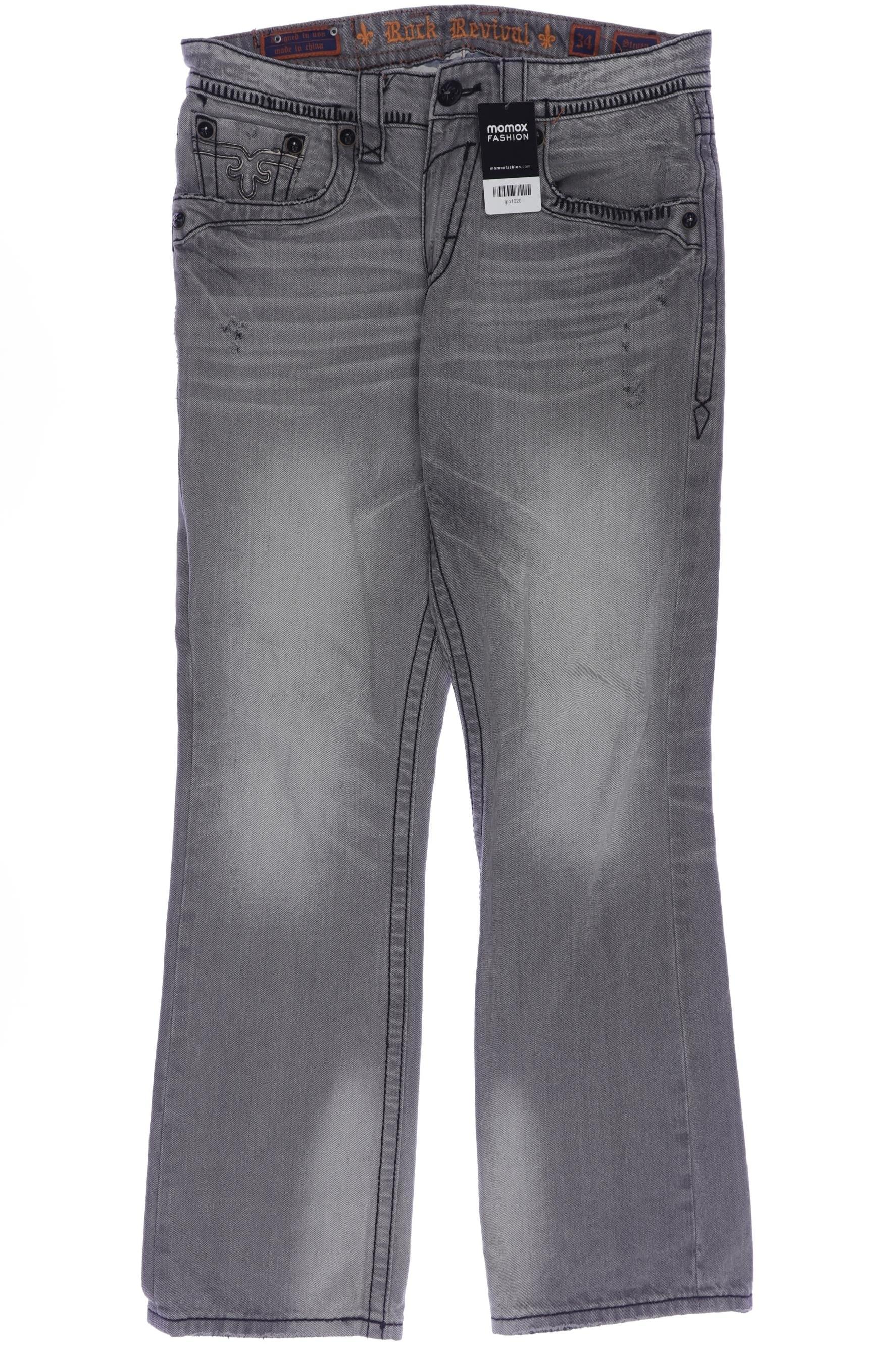

Rock Revival Herren Jeans, grau, Gr. 34