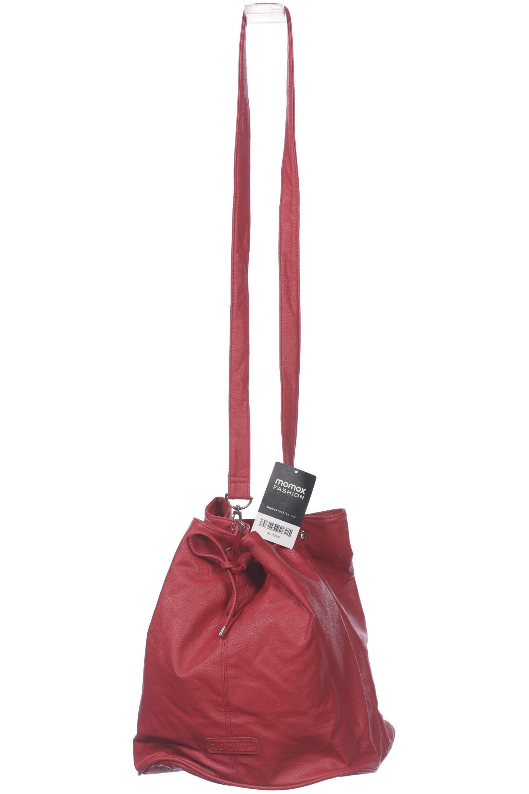 

Rodier Damen Handtasche, rot, Gr.