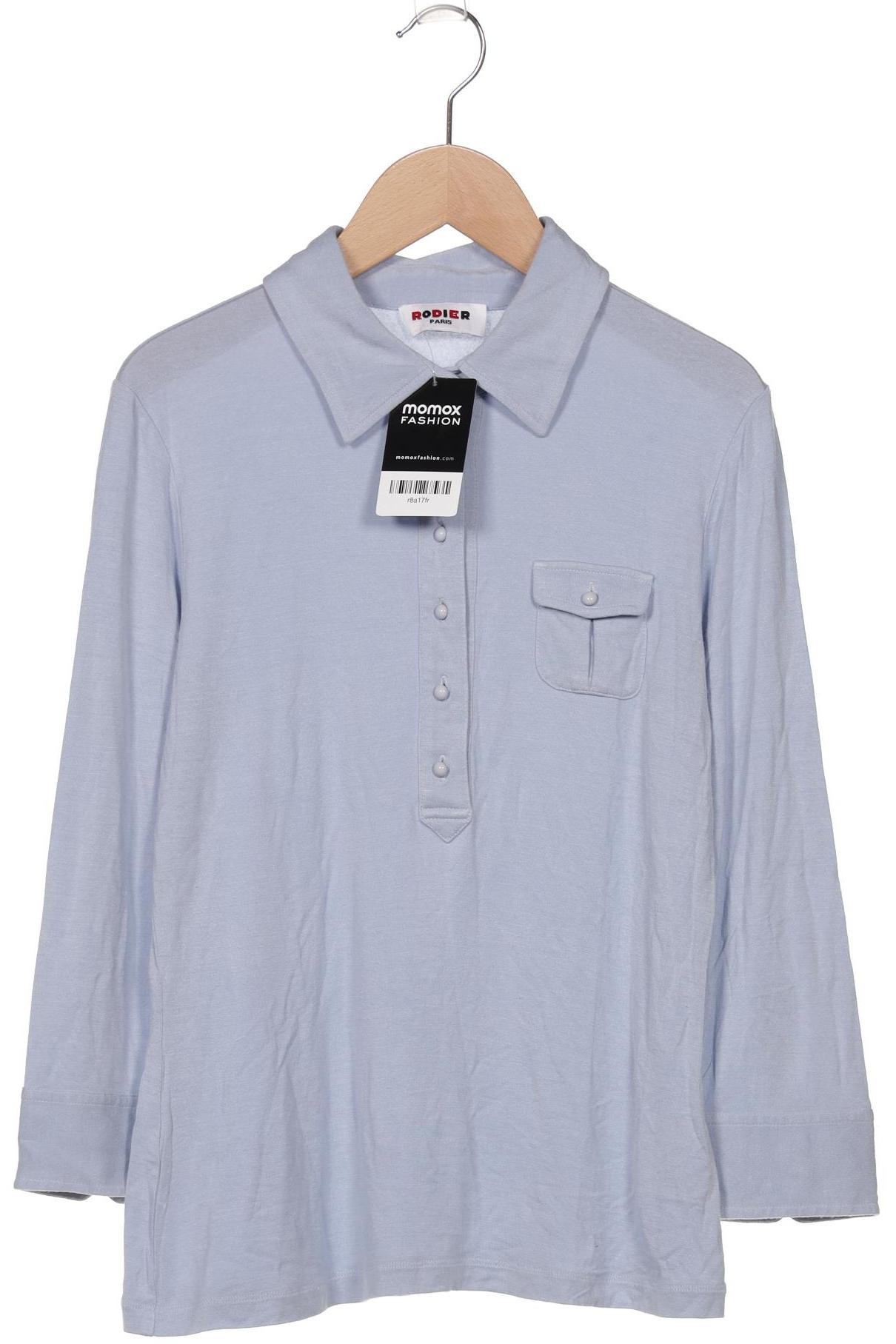 

Rodier Damen Langarmshirt, hellblau, Gr. 36
