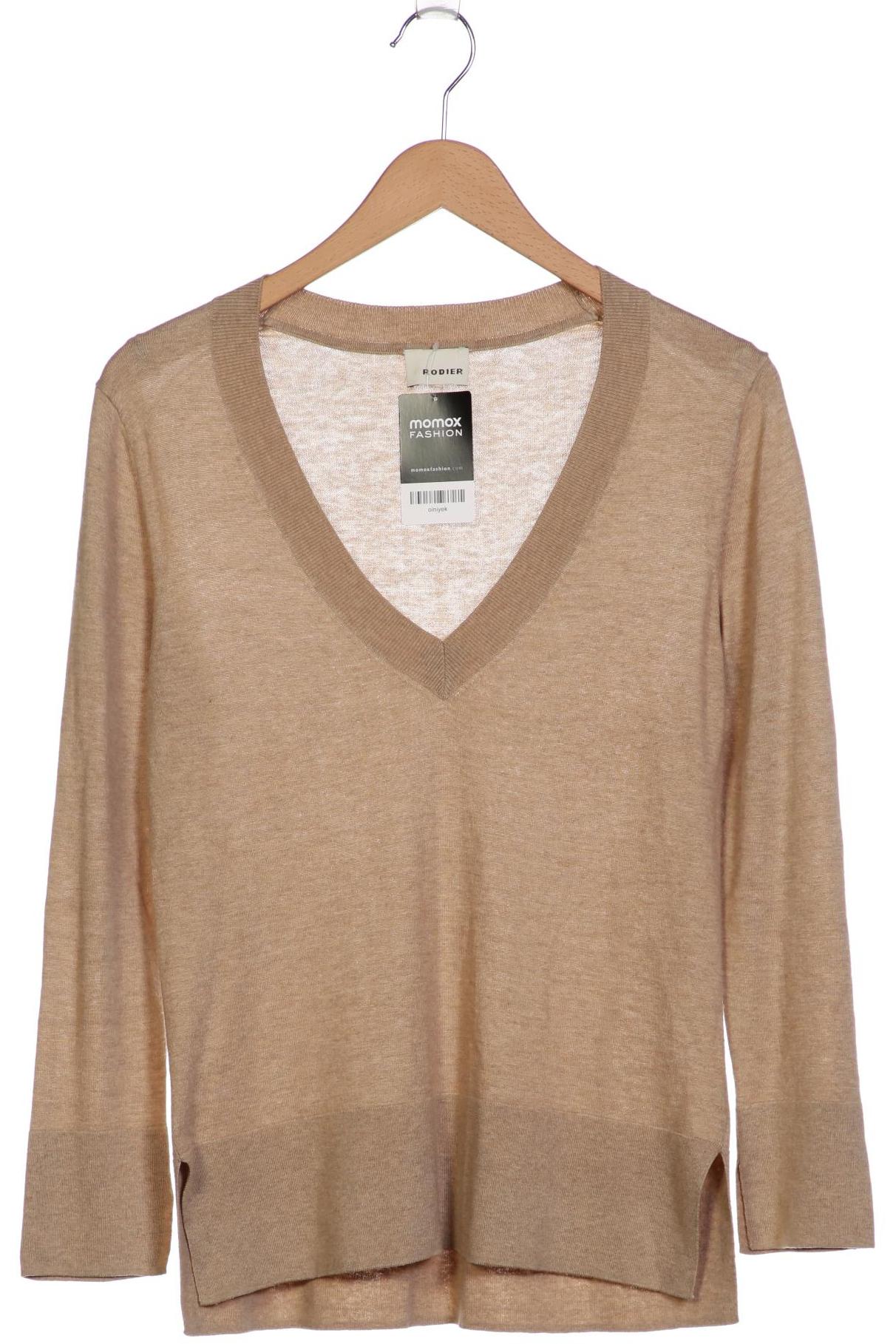 

Rodier Damen Pullover, beige, Gr. 38