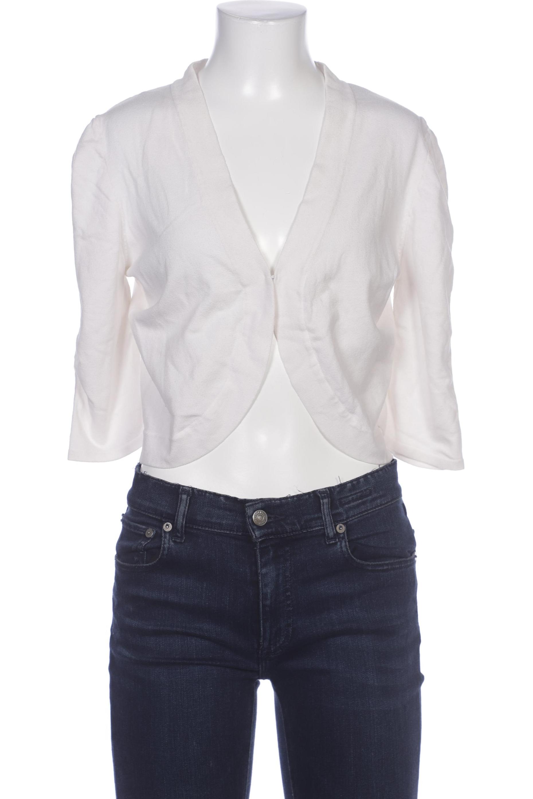 

Rodier Damen Strickjacke, weiß, Gr. 38