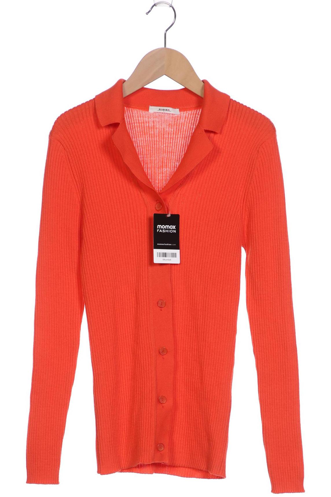 

Rodier Damen Strickjacke, orange, Gr. 42