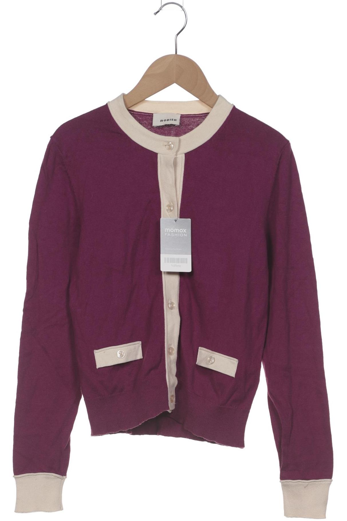 

Rodier Damen Strickjacke, flieder, Gr. 36