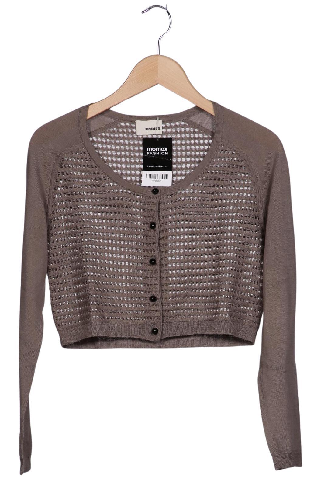 

Rodier Damen Strickjacke, beige, Gr. 36