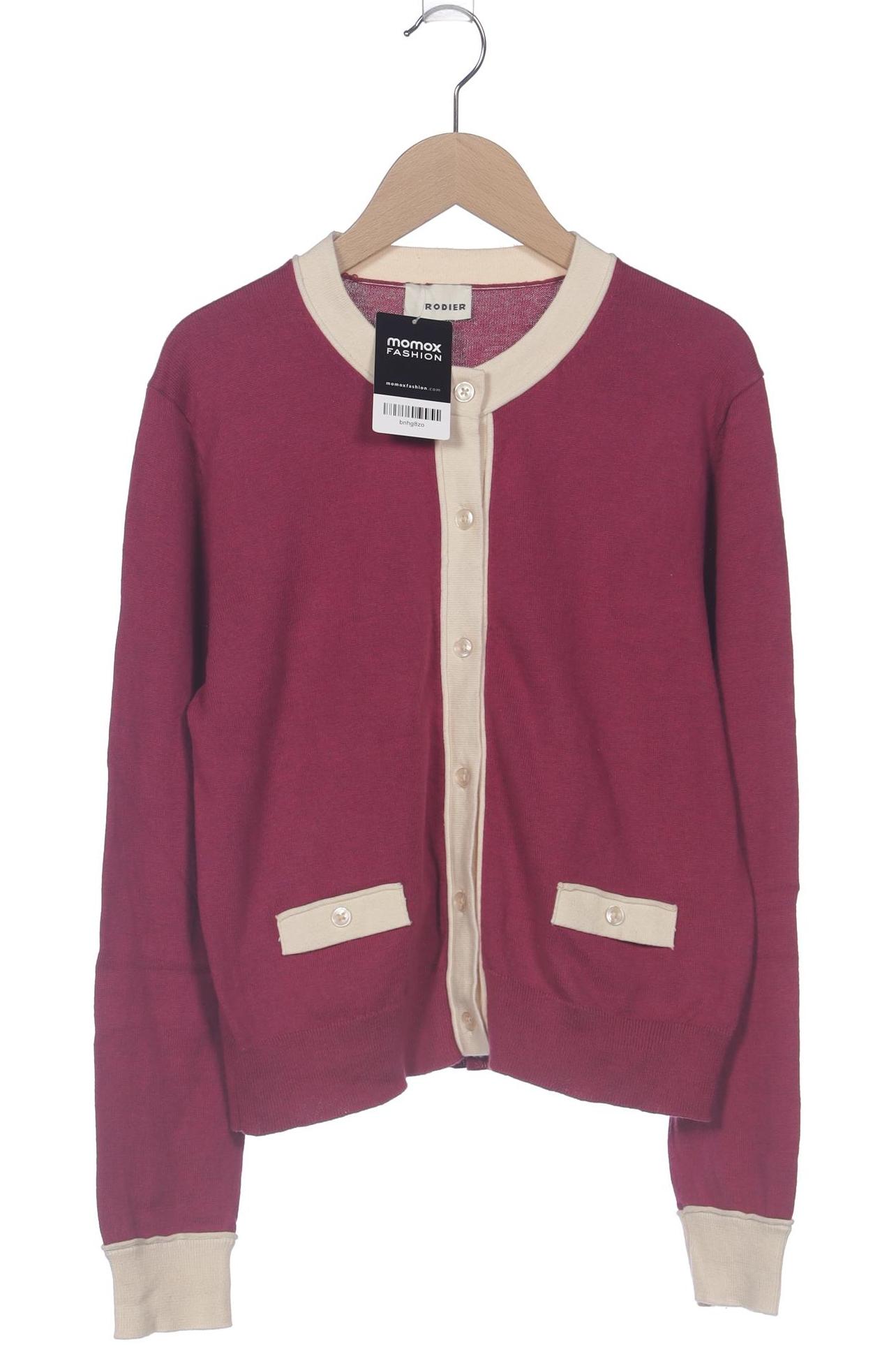 

Rodier Damen Strickjacke, pink, Gr. 40