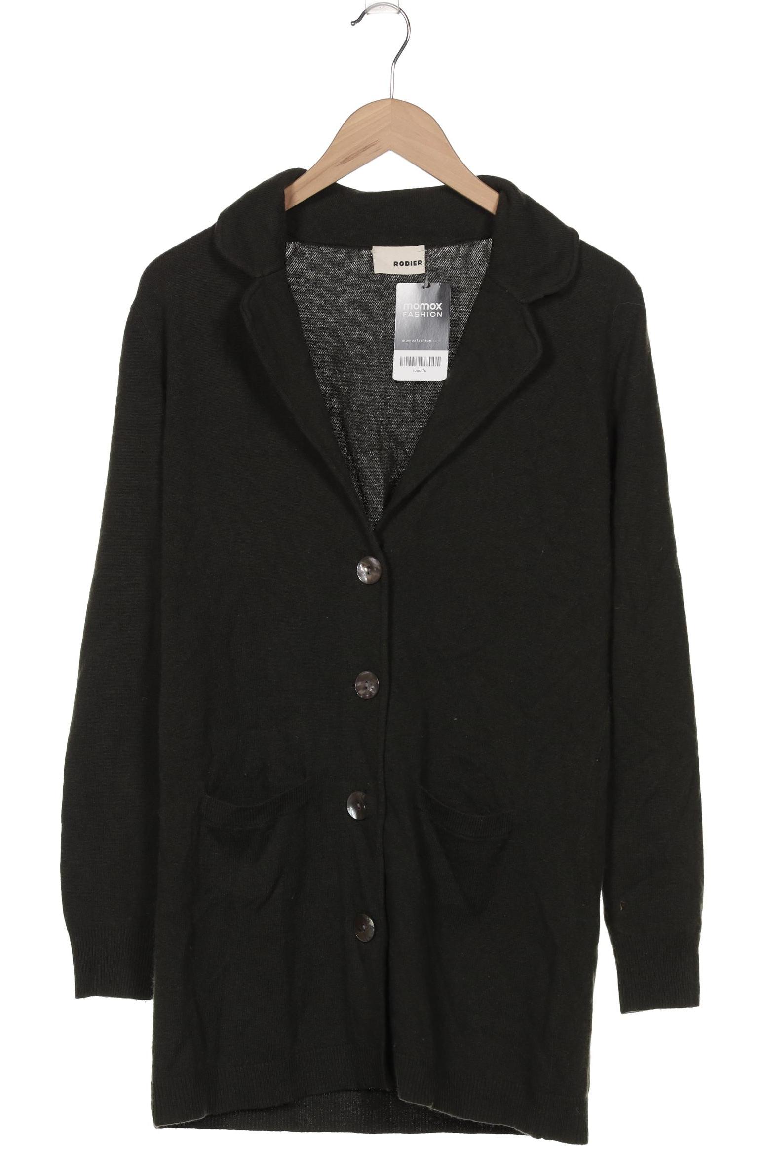 

Rodier Damen Strickjacke, grün, Gr. 38