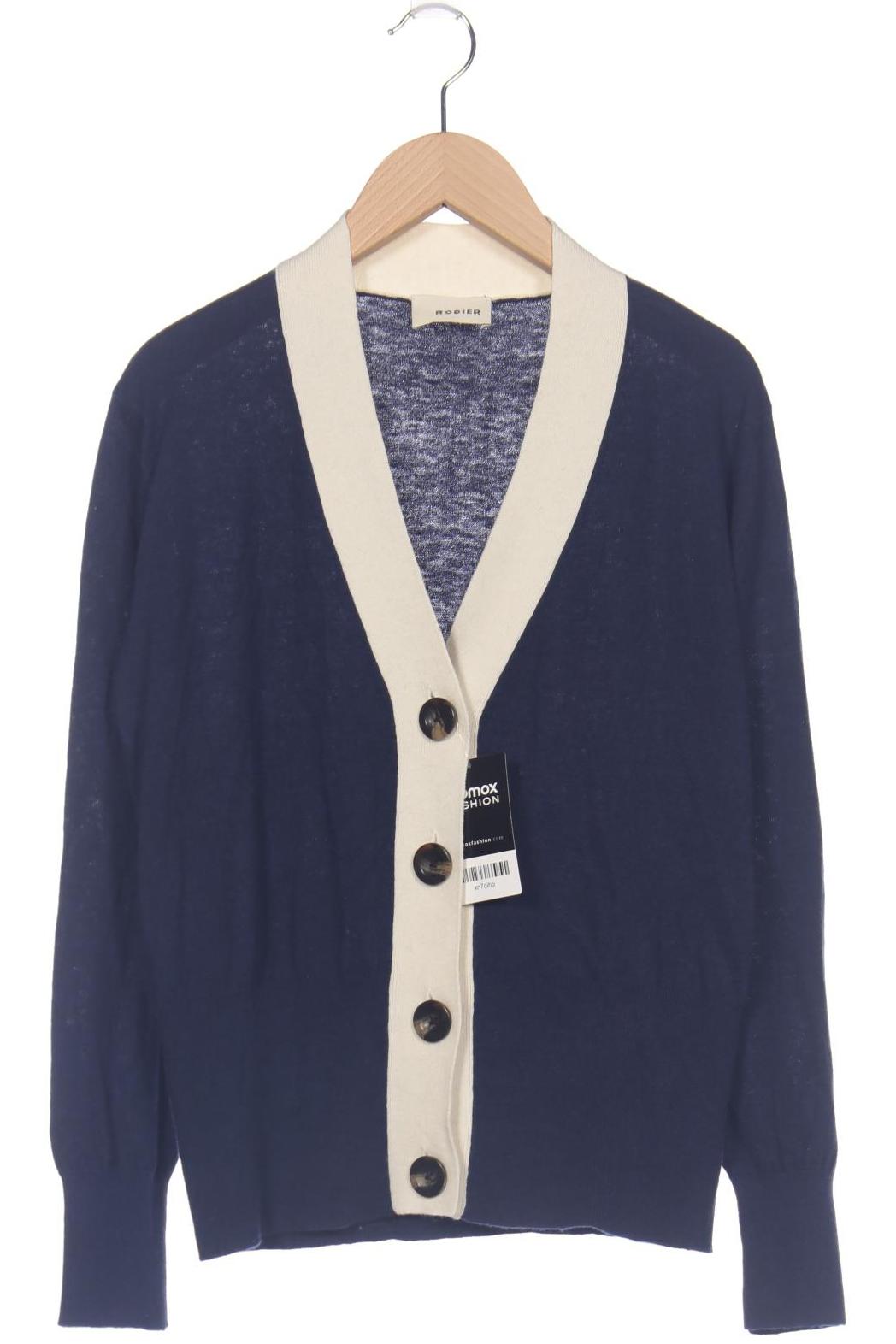 

Rodier Damen Strickjacke, marineblau, Gr. 38