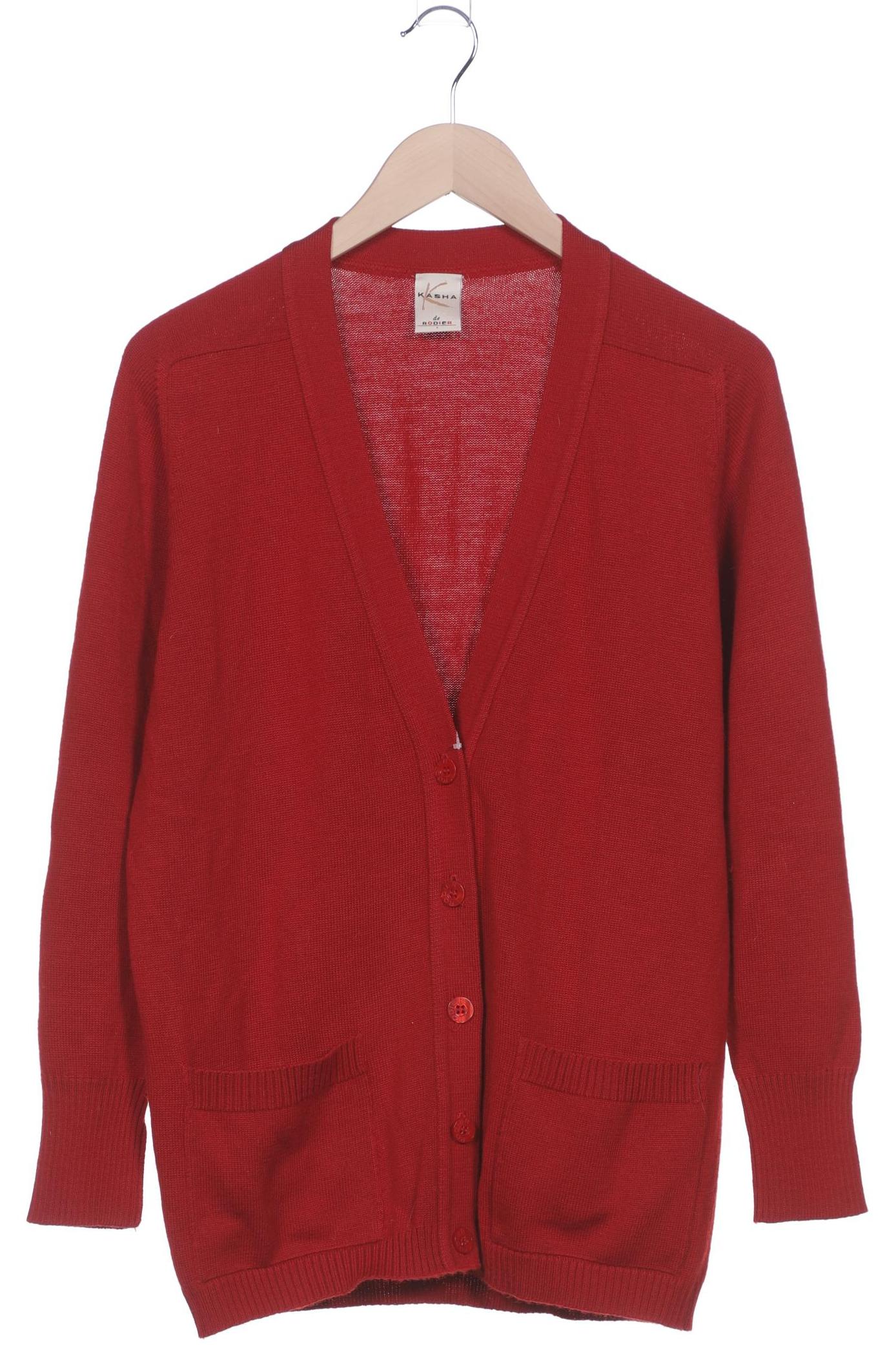 

Rodier Damen Strickjacke, rot, Gr. 36