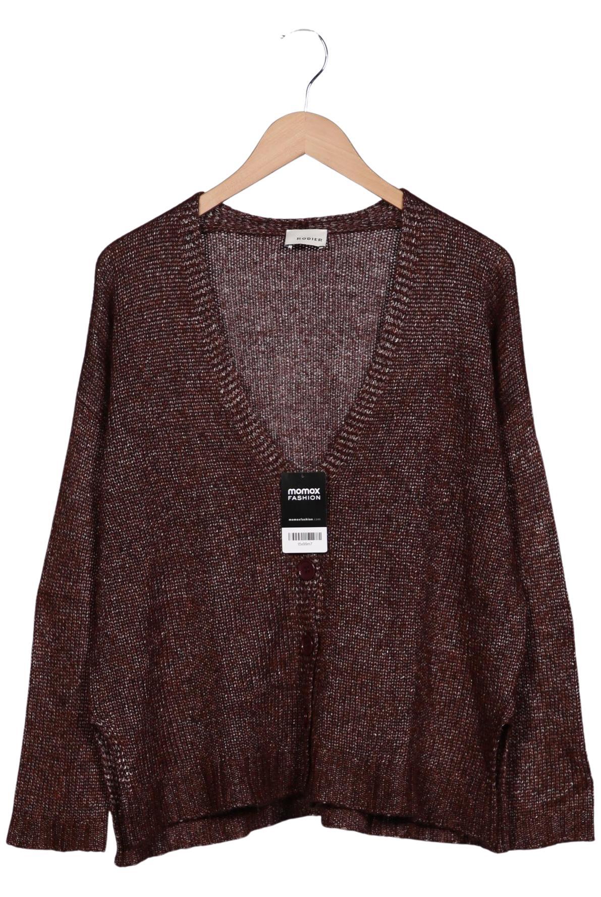 

Rodier Damen Strickjacke, braun, Gr. 44