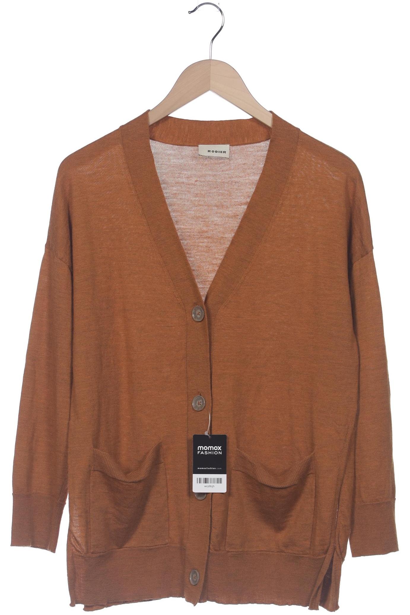 

Rodier Damen Strickjacke, orange, Gr. 42