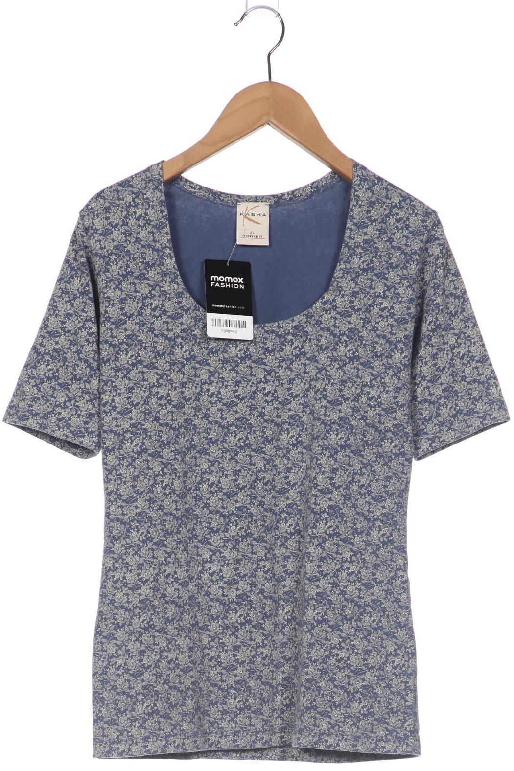 

Rodier Damen T-Shirt, blau, Gr. 42