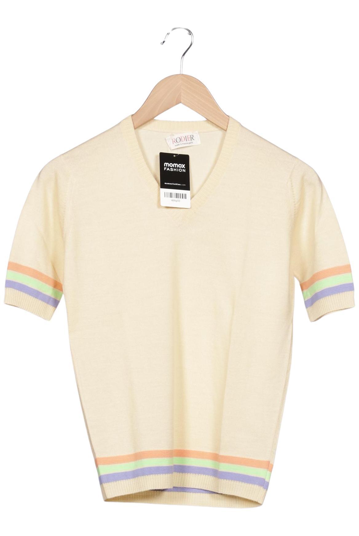 

Rodier Damen T-Shirt, cremeweiß, Gr. 36