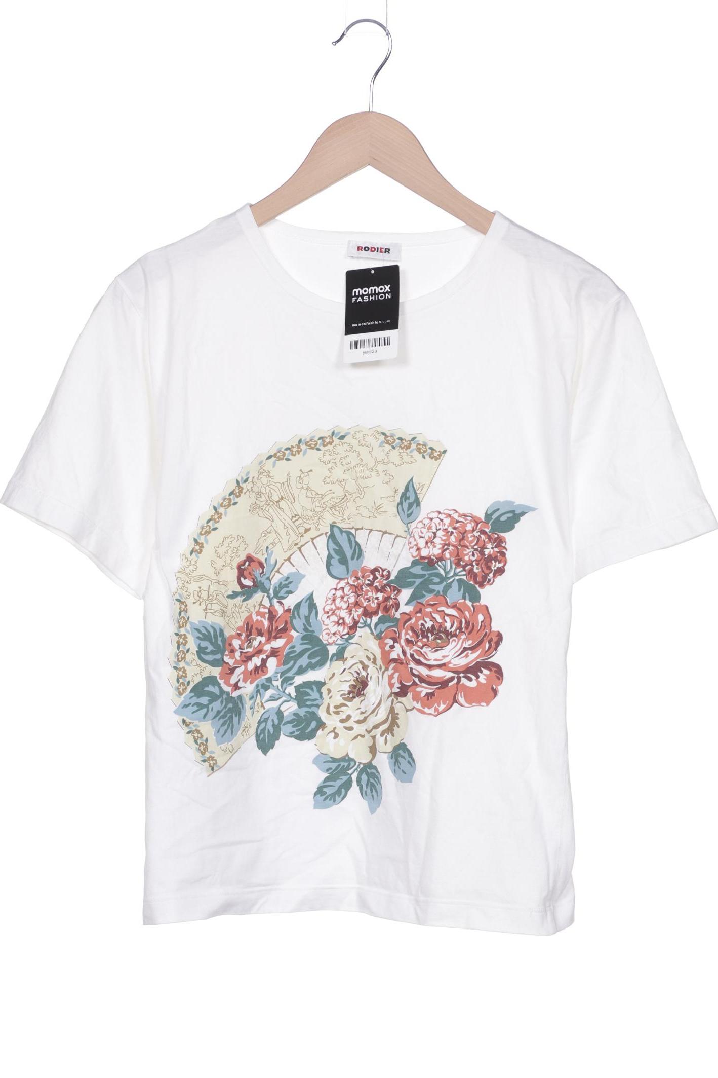 

Rodier Damen T-Shirt, weiß, Gr. 38