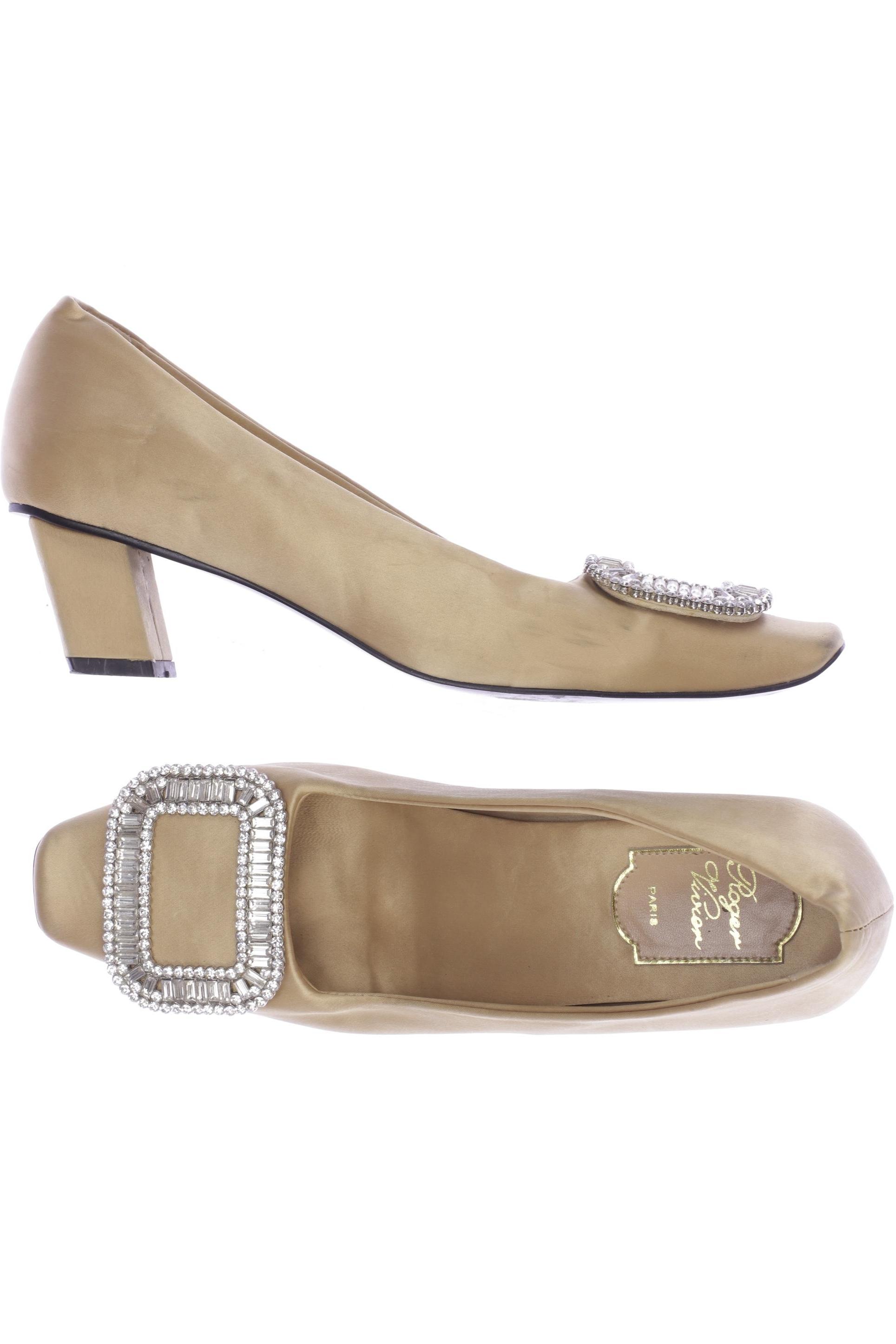

Roger Vivier Damen Pumps, beige, Gr. 38