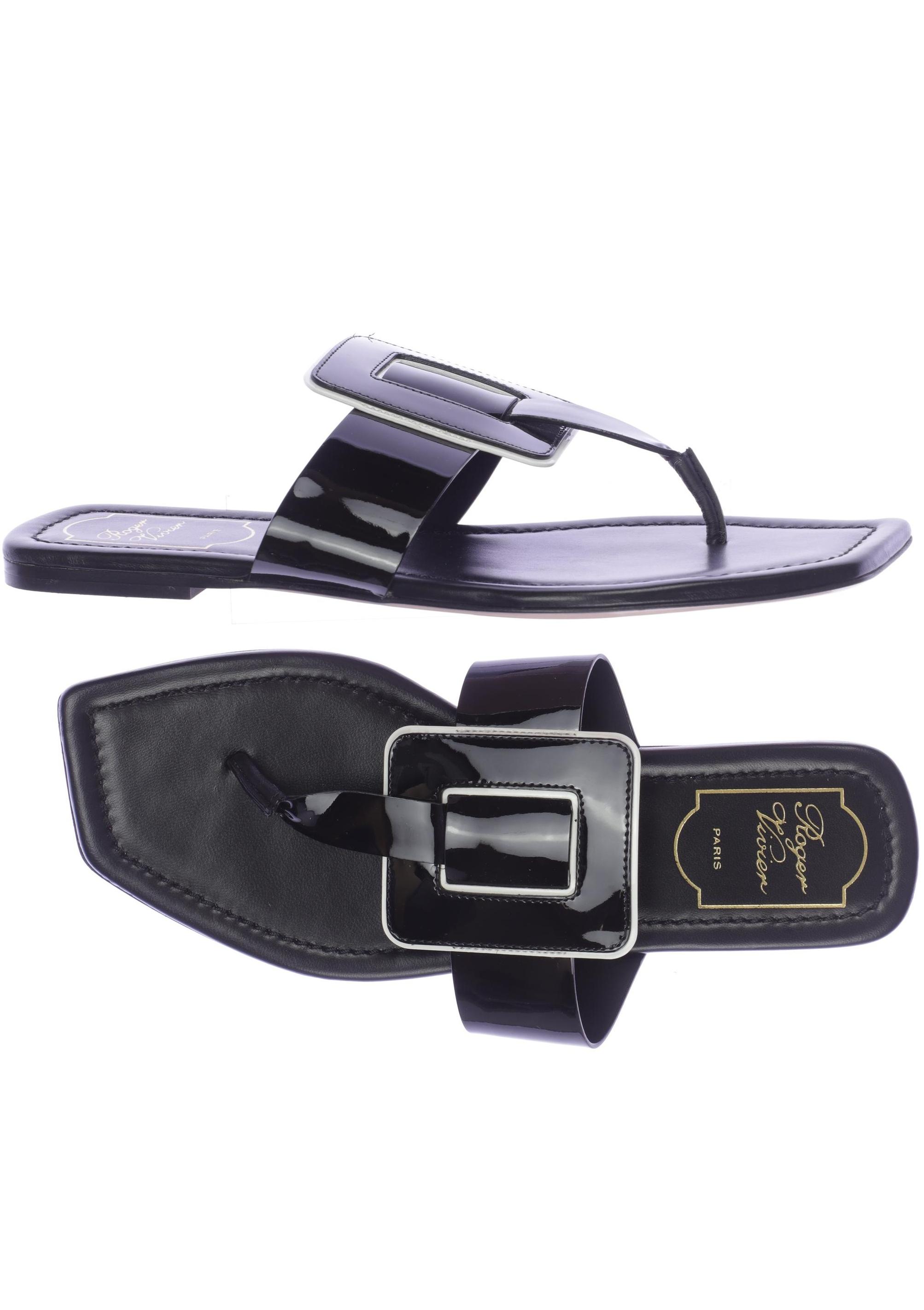 

Roger Vivier Damen Sandale, schwarz, Gr. 38.5