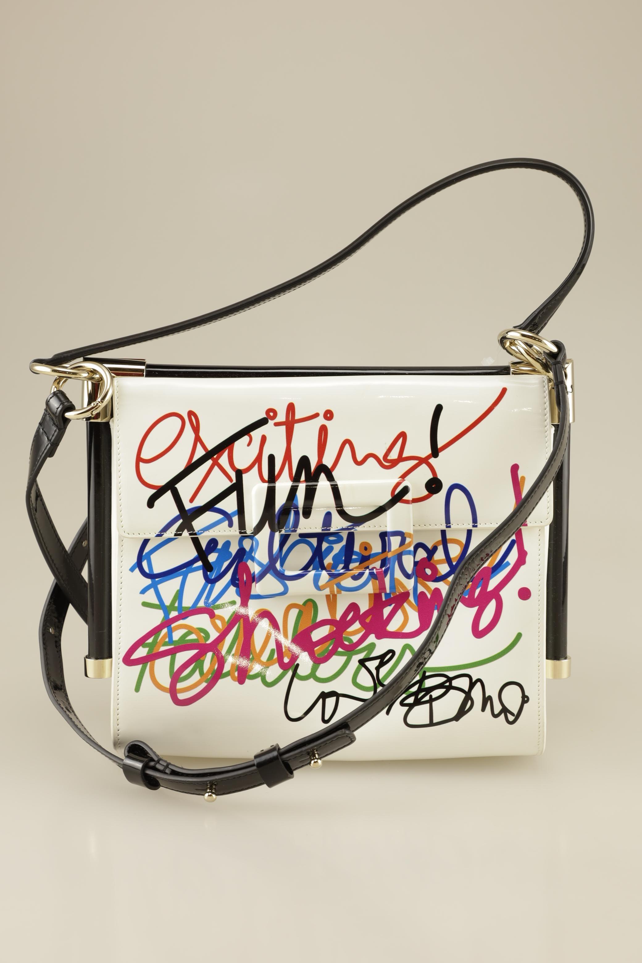 

Roger Vivier Damen Handtasche, weiß, Gr.
